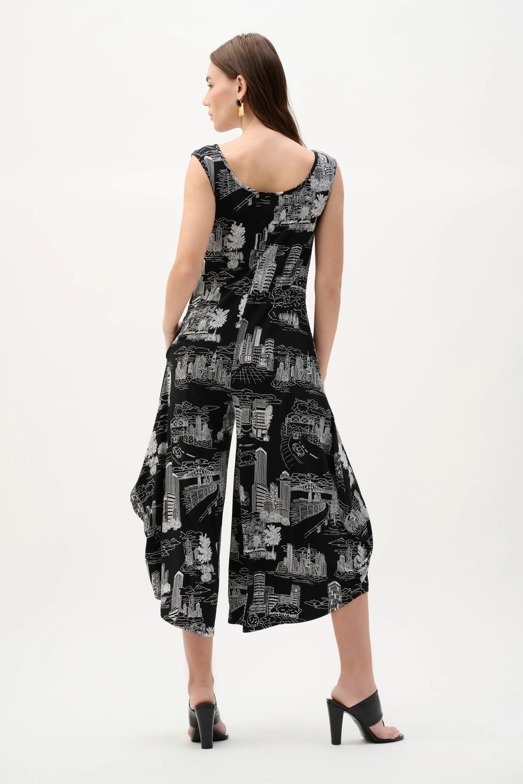 Joseph Ribkoff | Conversational Culotte Jumpsuit