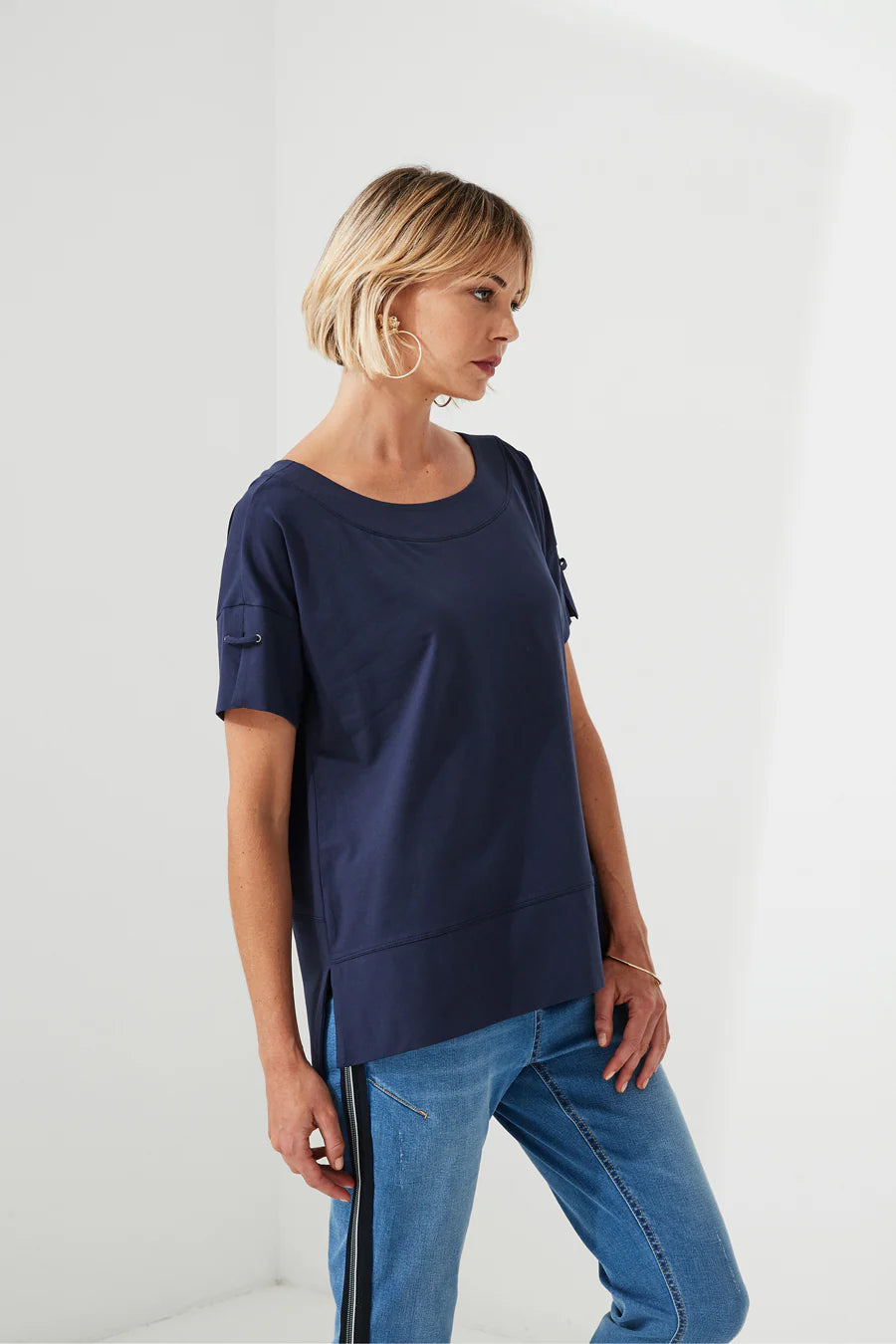 Lania | Salute Top | Ink