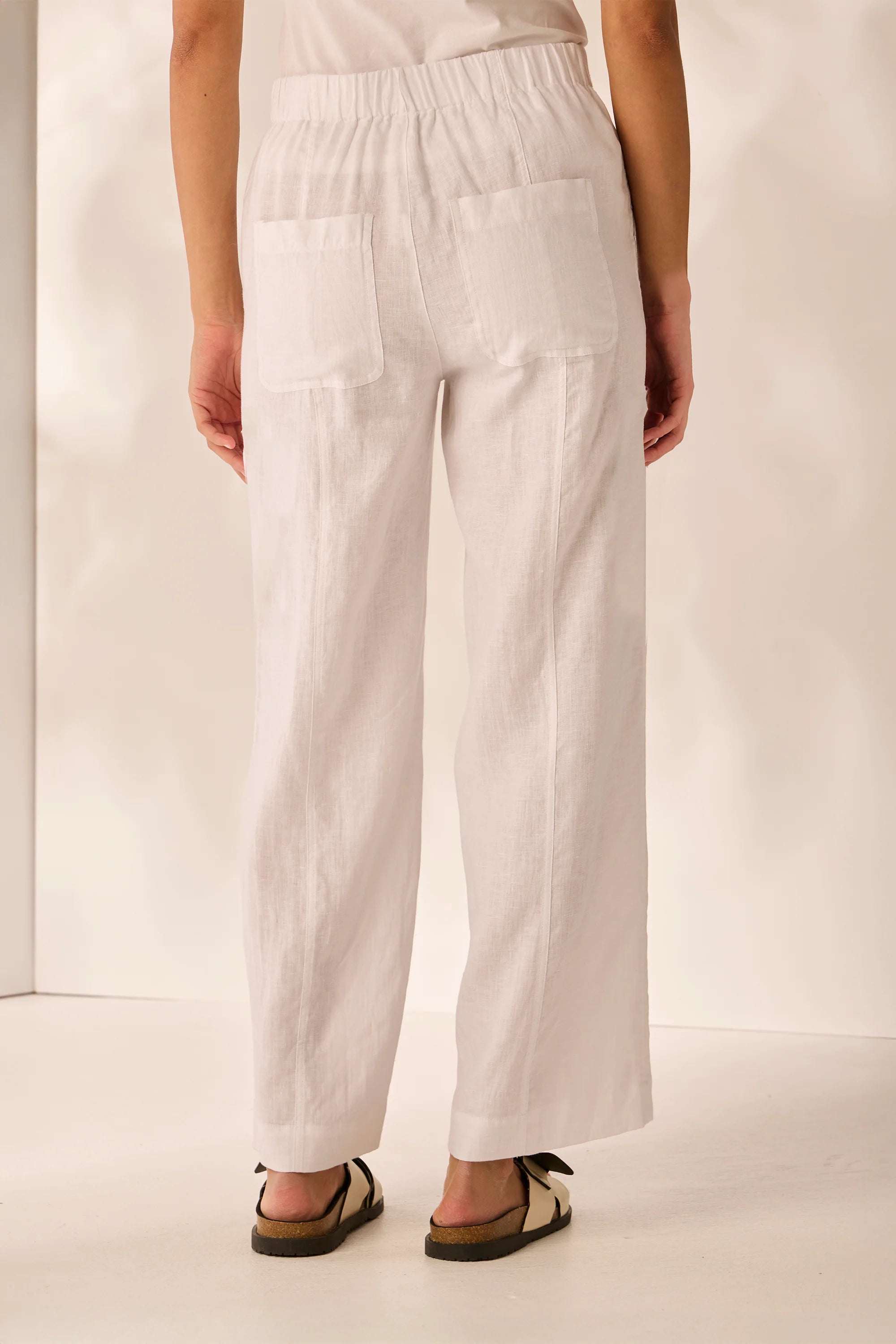 Lania | Hayden Pant | White