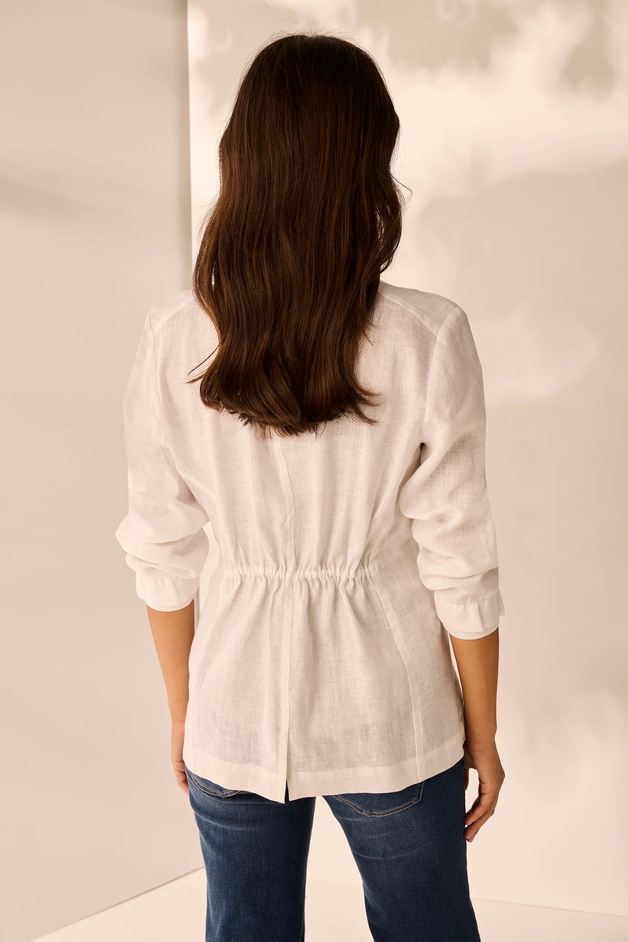 Lania | Hayden Jacket | White