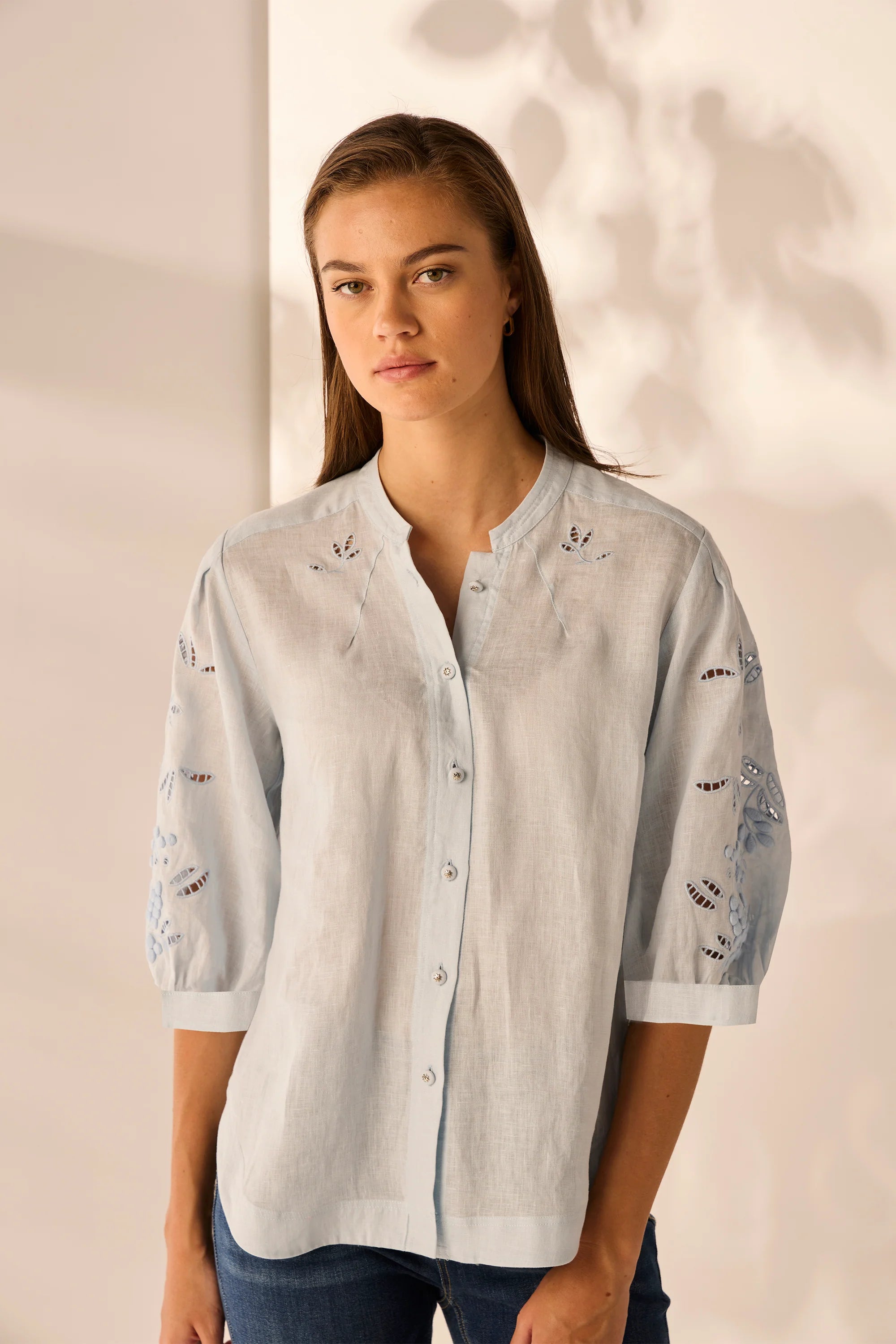 Lania | Steffi Shirt | Sky