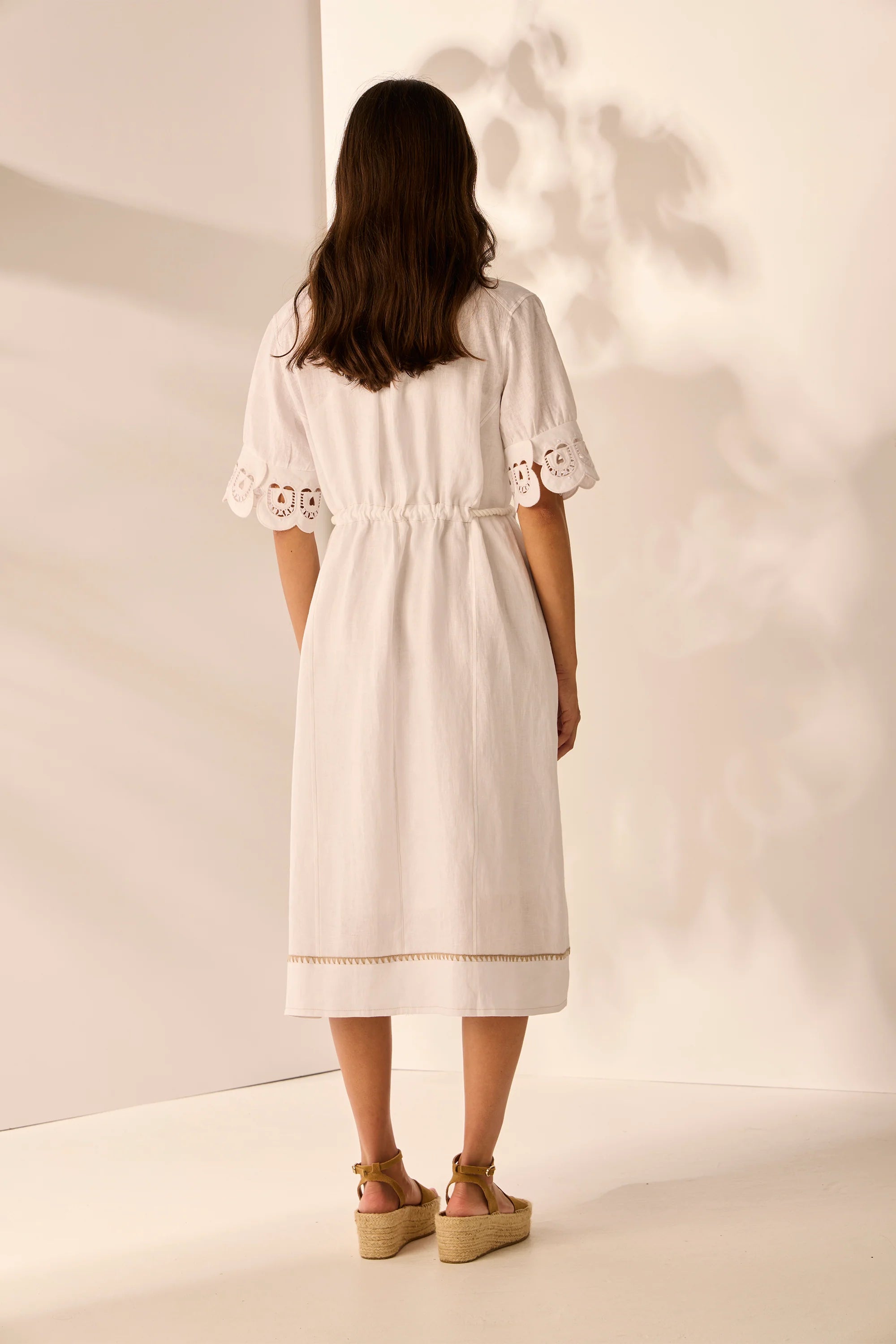 Lania | Eliza Dress | White