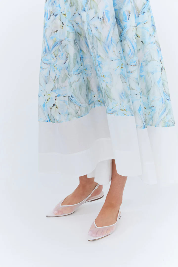 Eder by Anna | Alexa Maxi Dress | Blue Floral