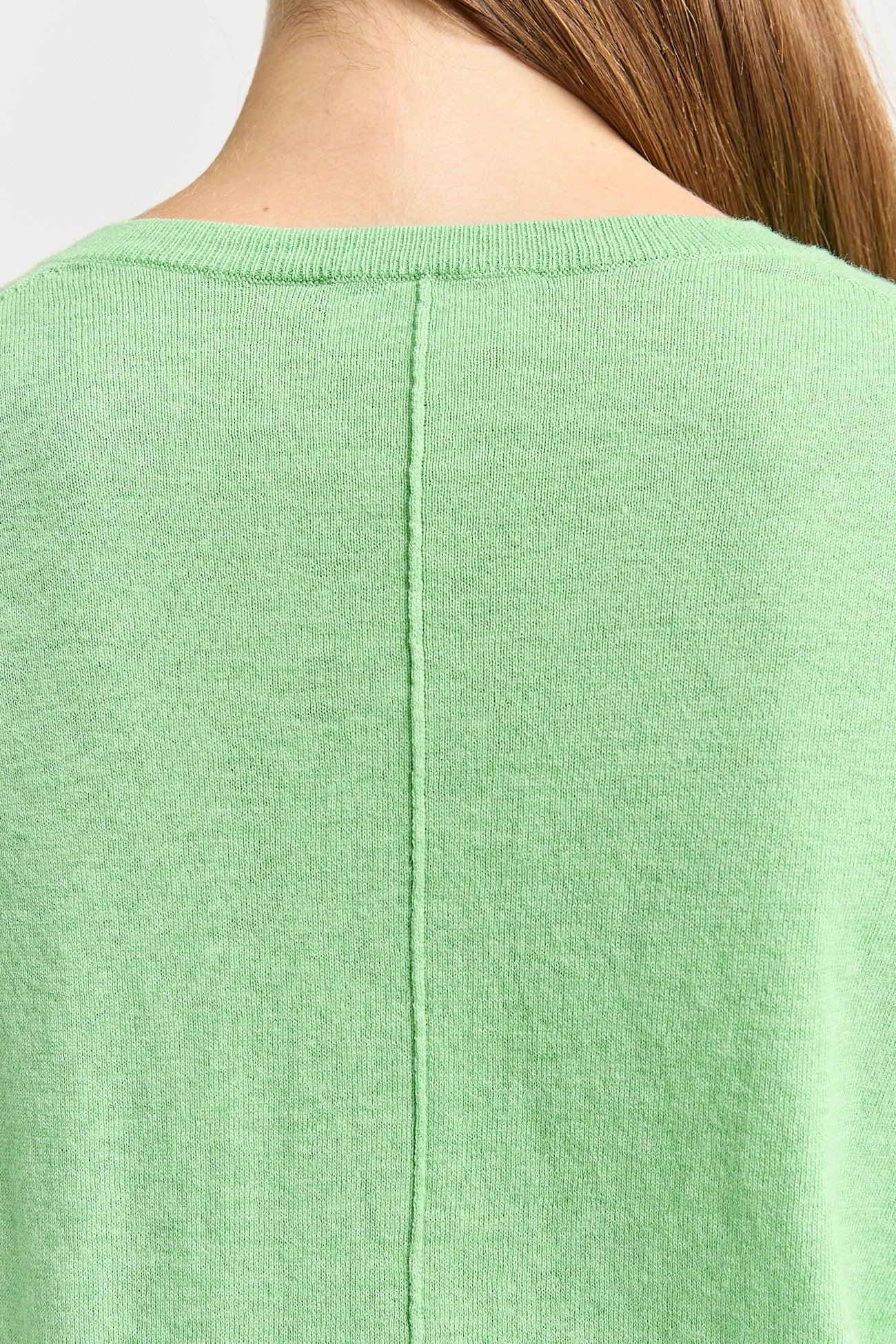 Toorallie | Fine Crew Cardigan | Agave