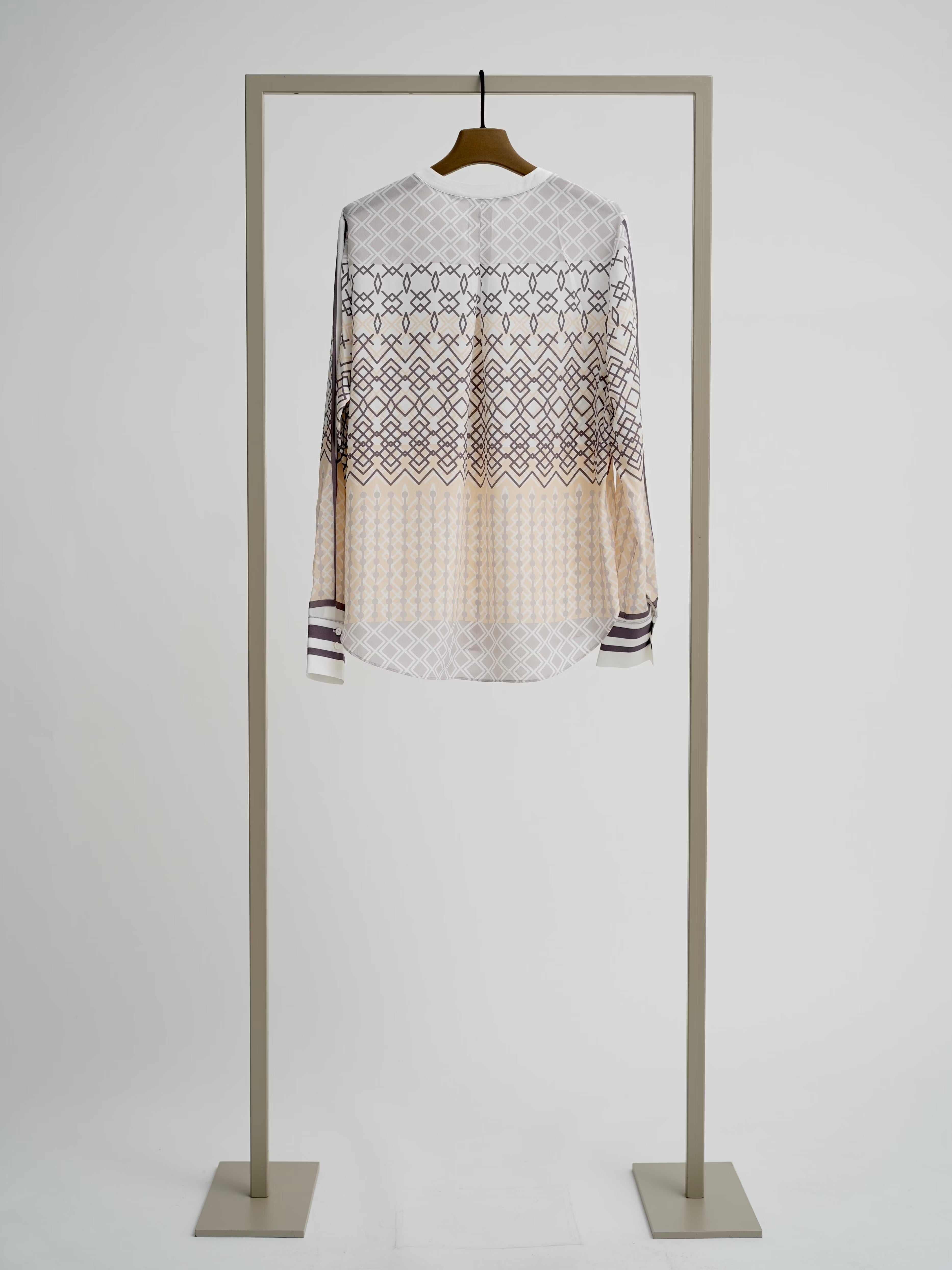 Herzen's Angelegenheit | Zinc Superwhite Multi Blouse