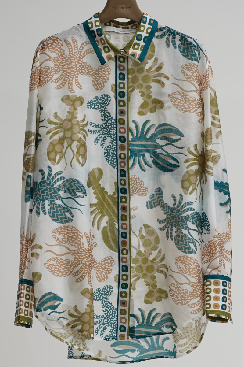 Herzens  Angelegenheit | Blouse | Lime Multi