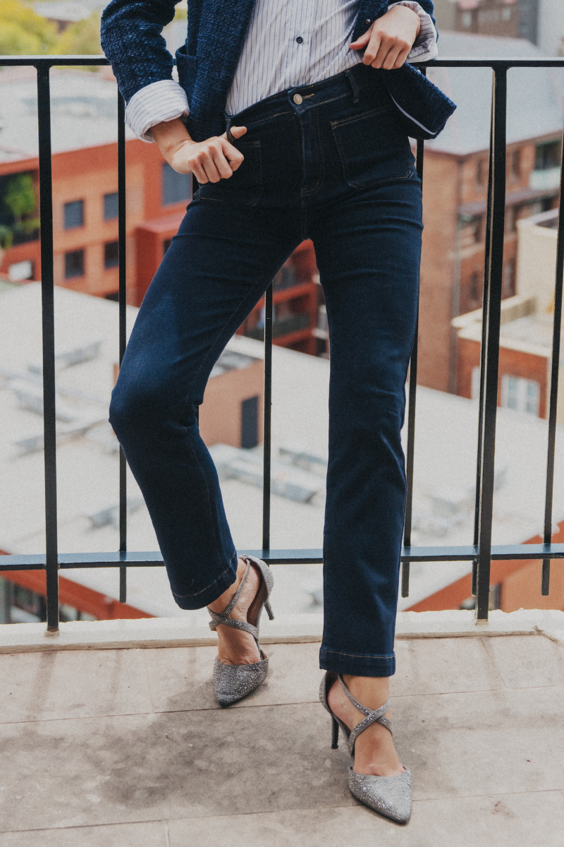 ATTE | Naomi Denim Jean | Runway Blue