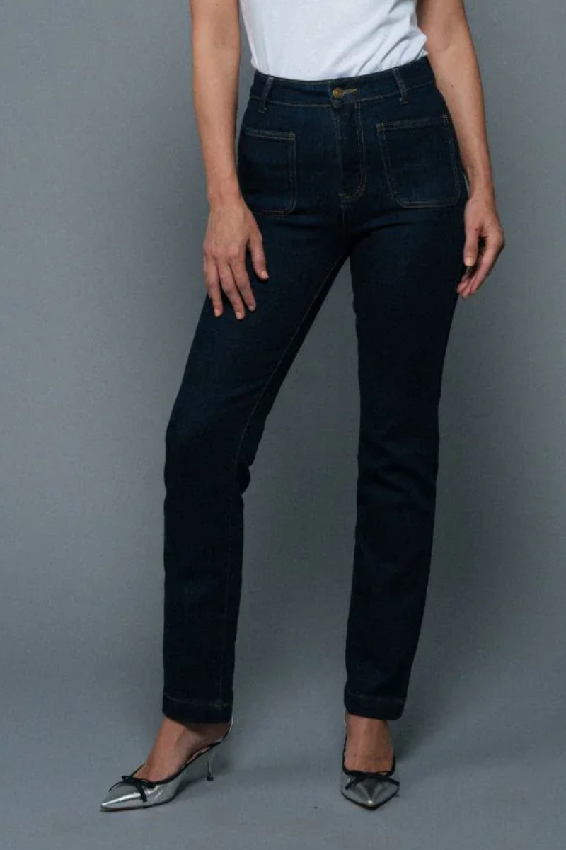 ATTE | Naomi Denim Jean | Runway Blue