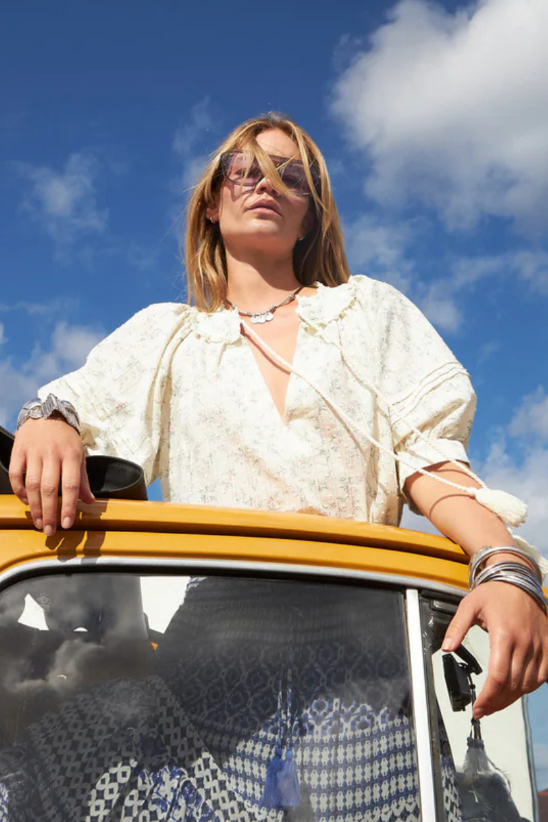 Lolly's Laundry | Alvi Blouse | Creme