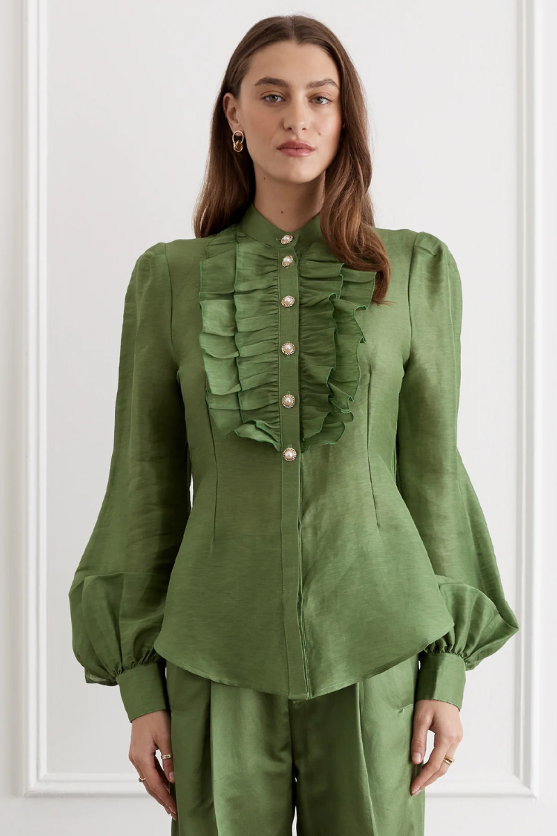 Aqua Blu | Anastasia Blouse | Imperial