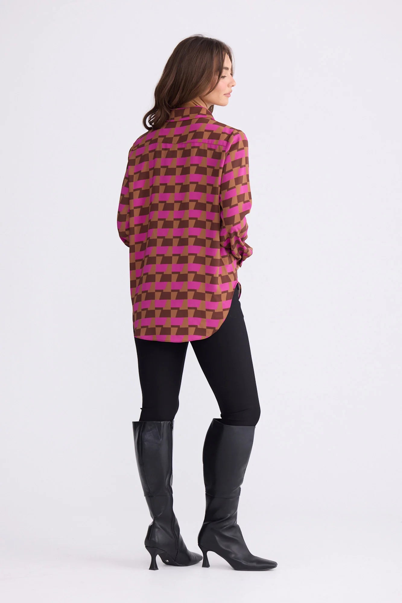 Brave+True | Astrid Shirt | Geo Prism