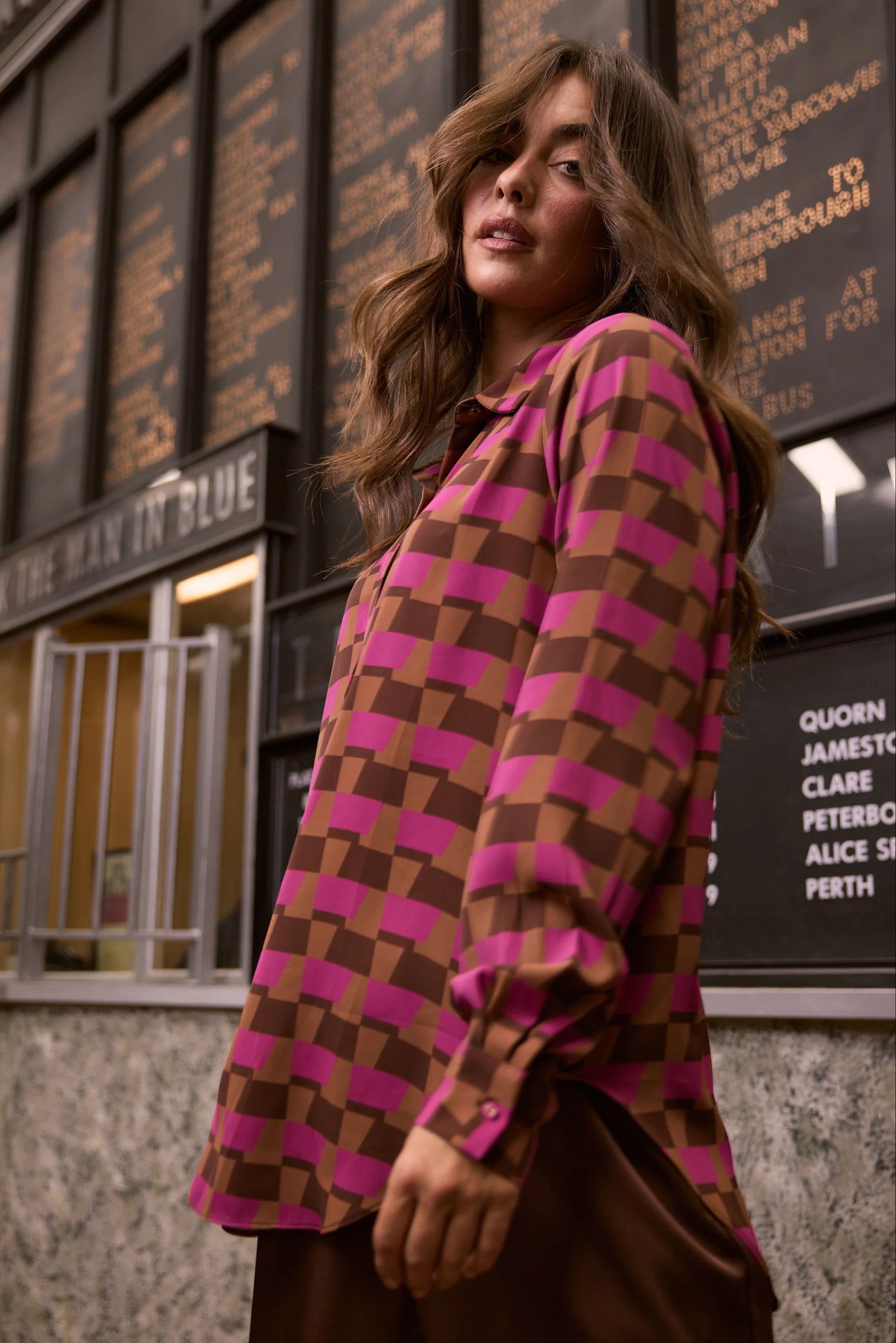 Brave+True | Astrid Shirt | Geo Prism
