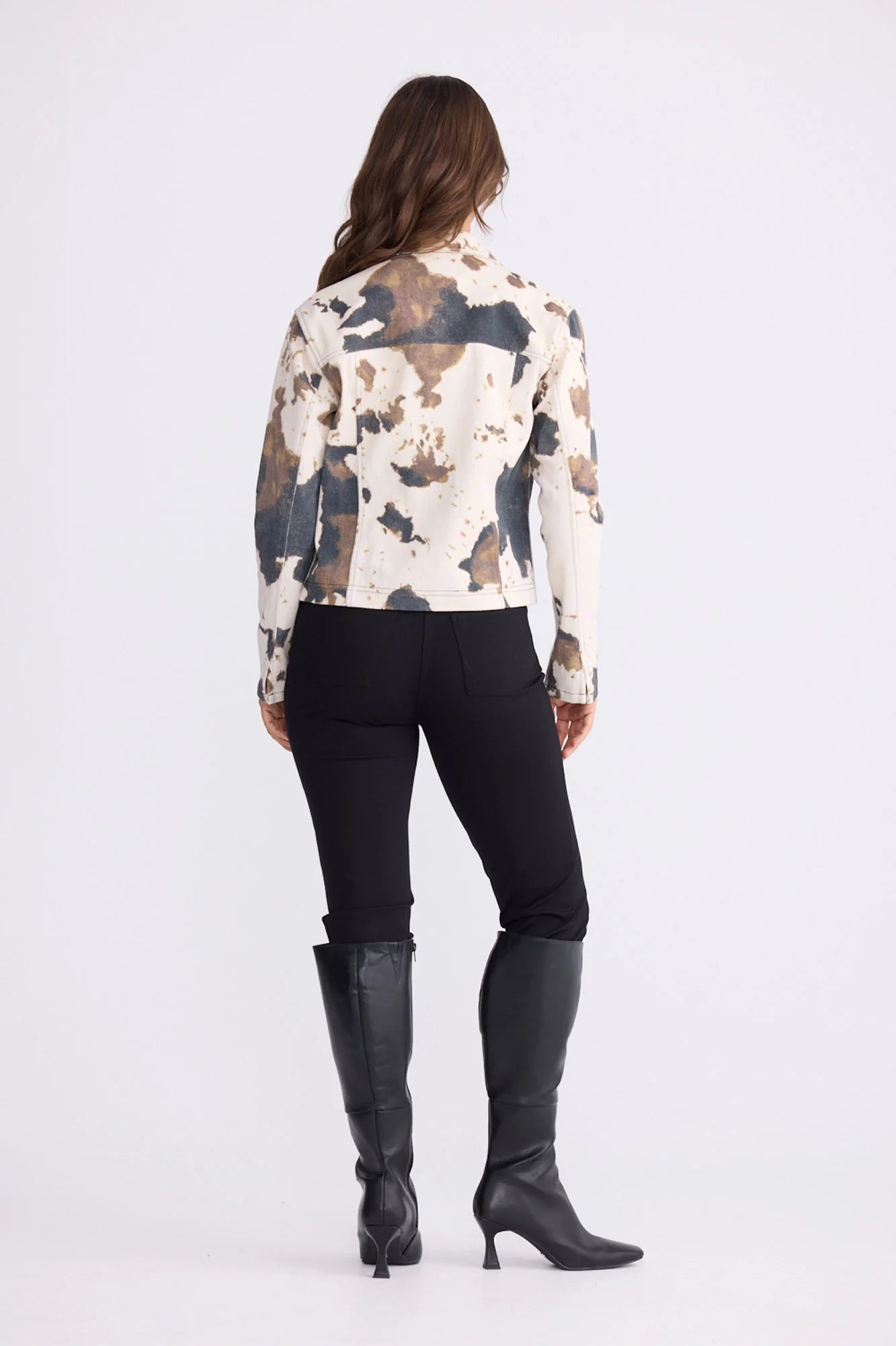 Holiday | Sidewalk Jacket | Abstract Cow