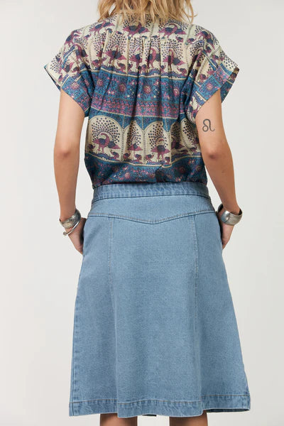 Lolly's Laundry | Badal Shirt | Blue Print