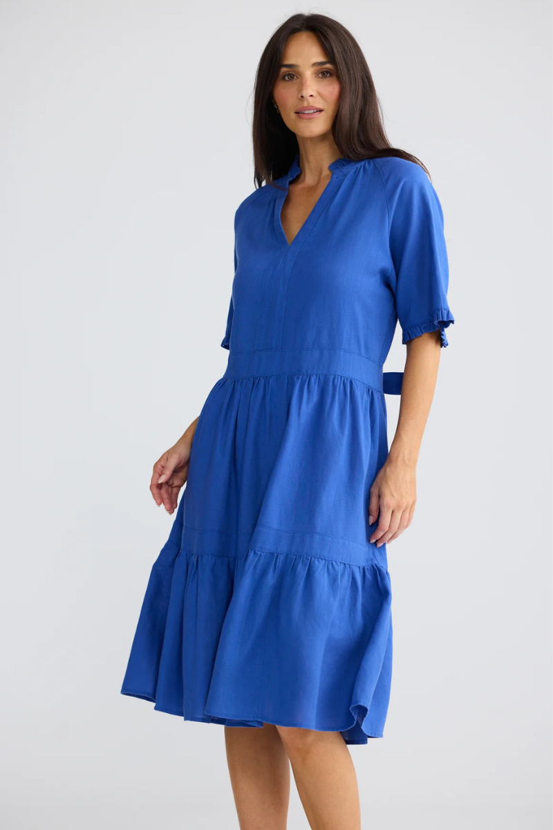 Brave+True | Soiree Dress | Cobalt