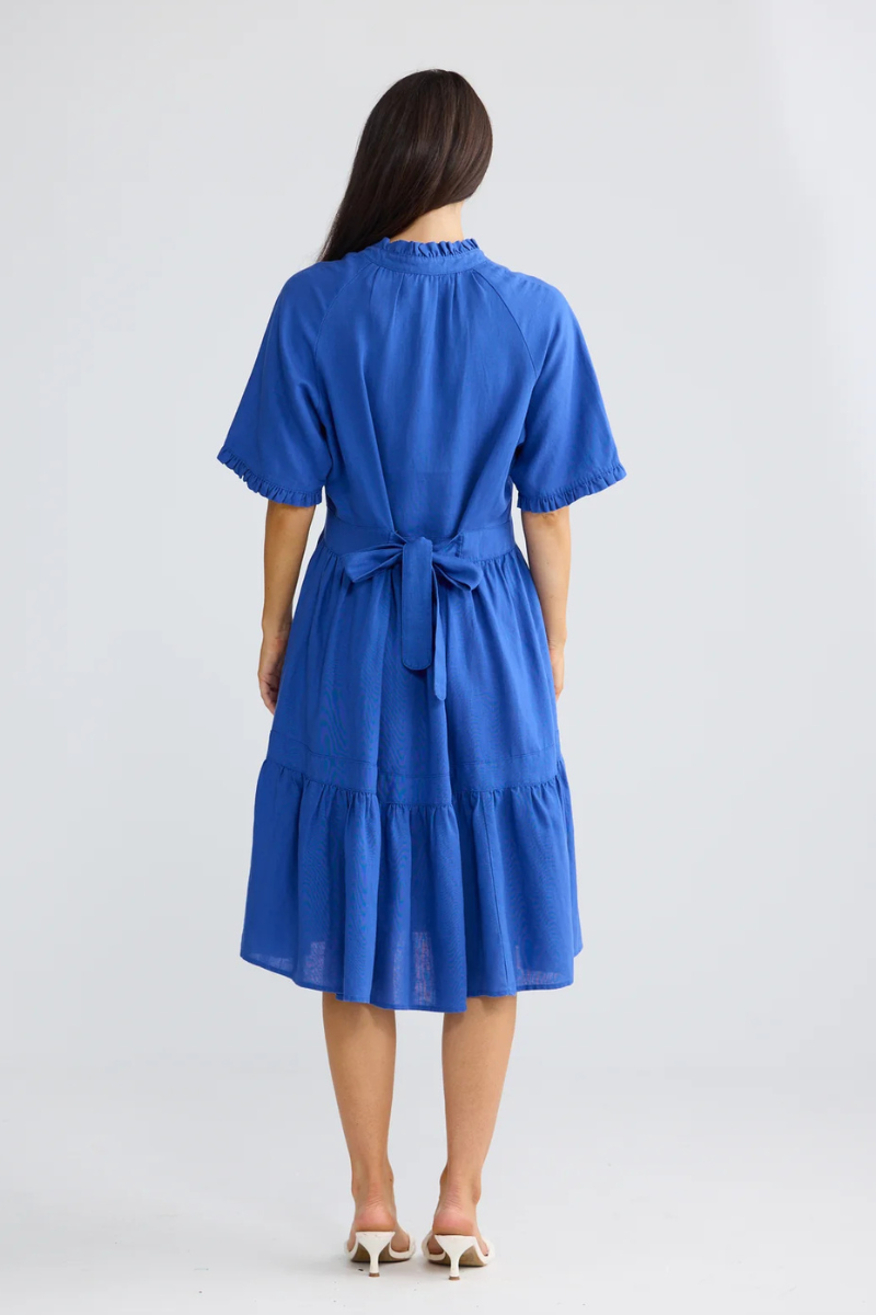 Brave+True | Soiree Dress | Cobalt