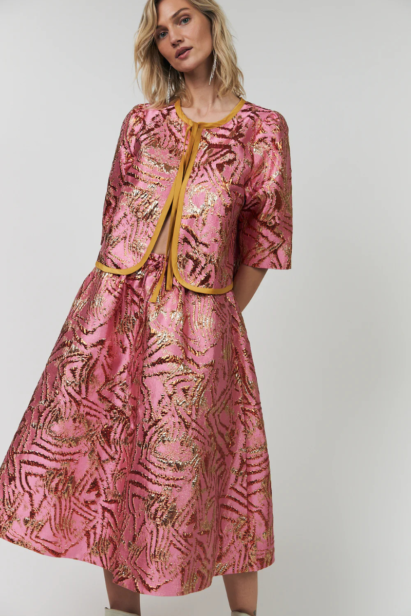 Lolly's Laundry | Bristol Midi Skirt | Pink