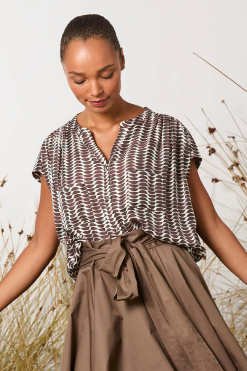 M A Dainty | Celebrations Blouse | Retro