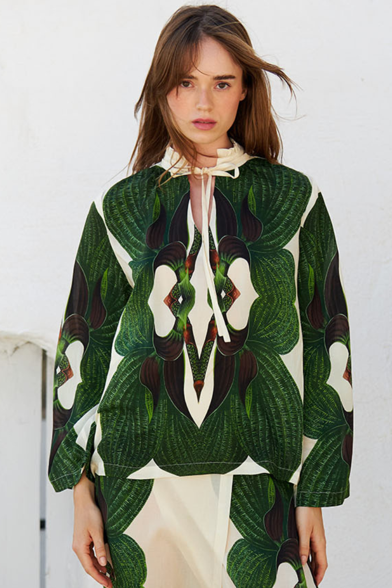 Christina Beautiful Life | Esmeranda Shirt | Palm