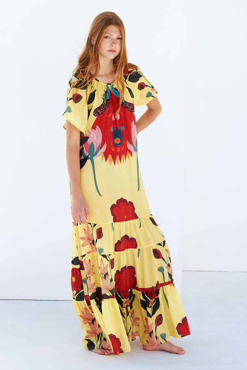 Christina Beautiful Life | Jenna Maxi Dress | Yellow