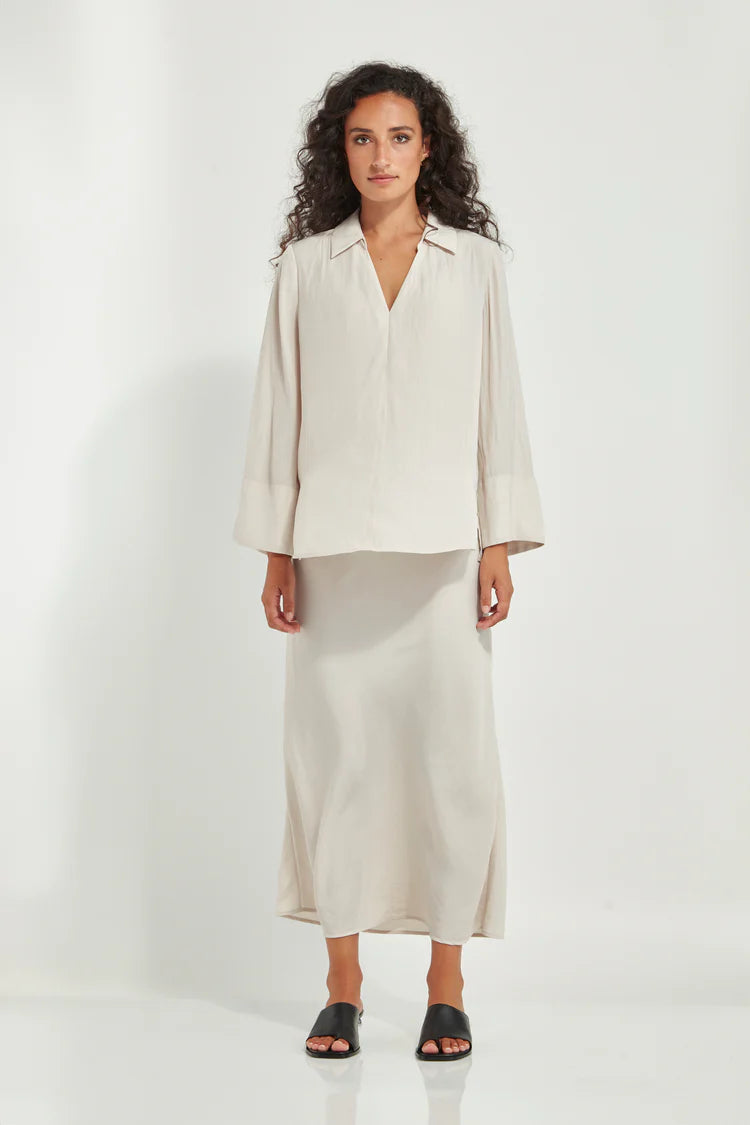 Glide by Verge | Corinna Blouse | Champagne