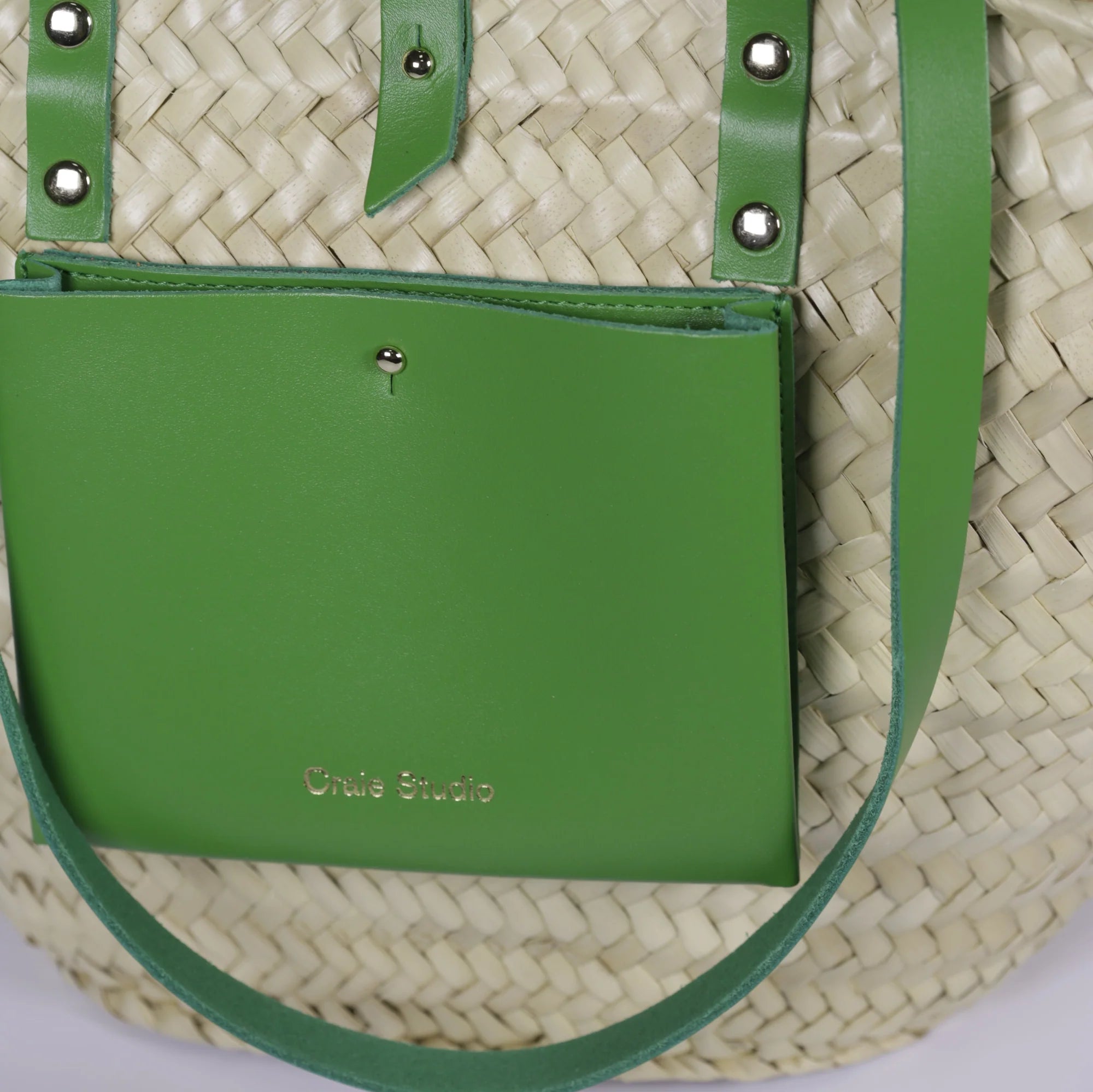 Craie Studio | Panier II Bag | Green