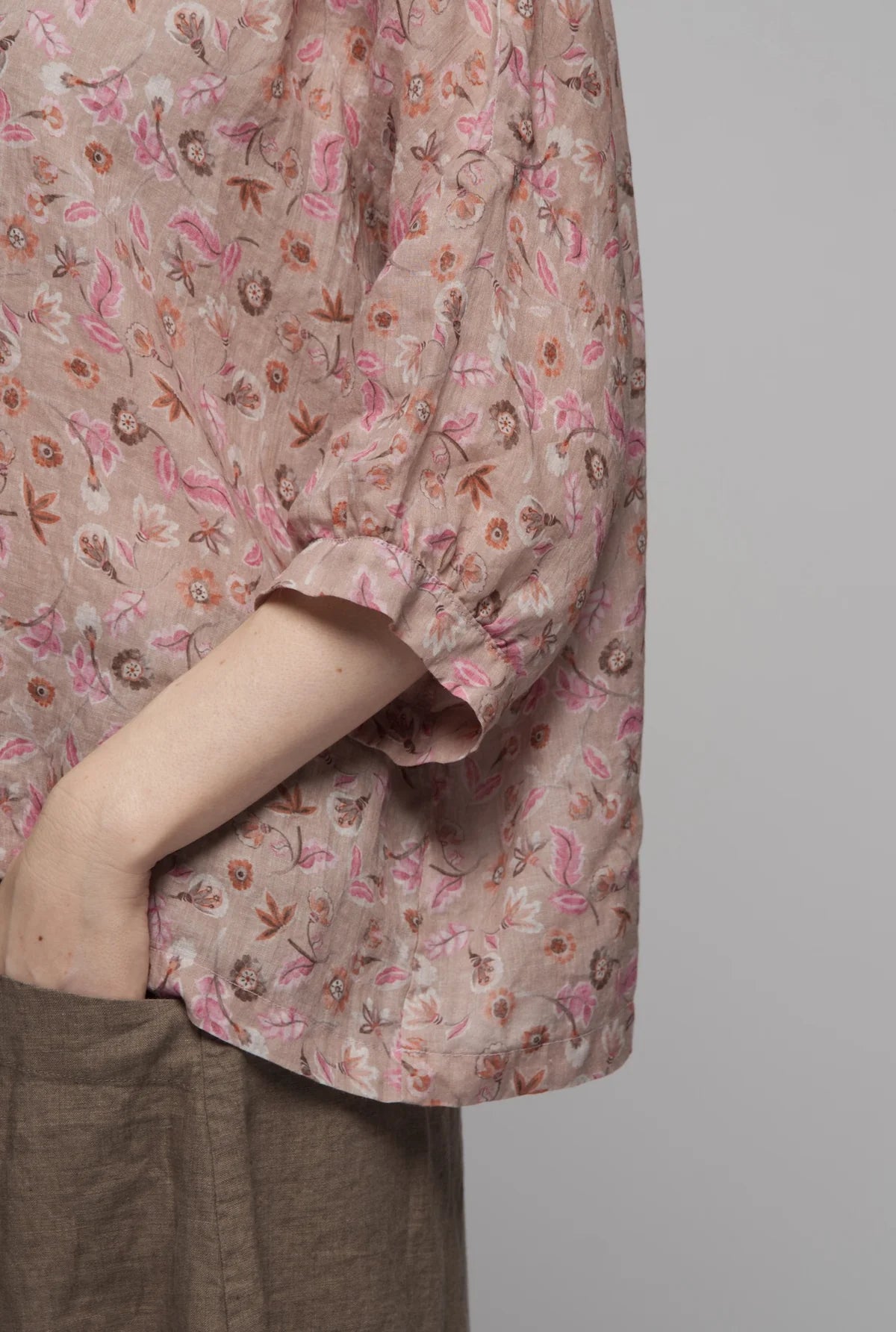 Muse | Jane Top | Pink Floral