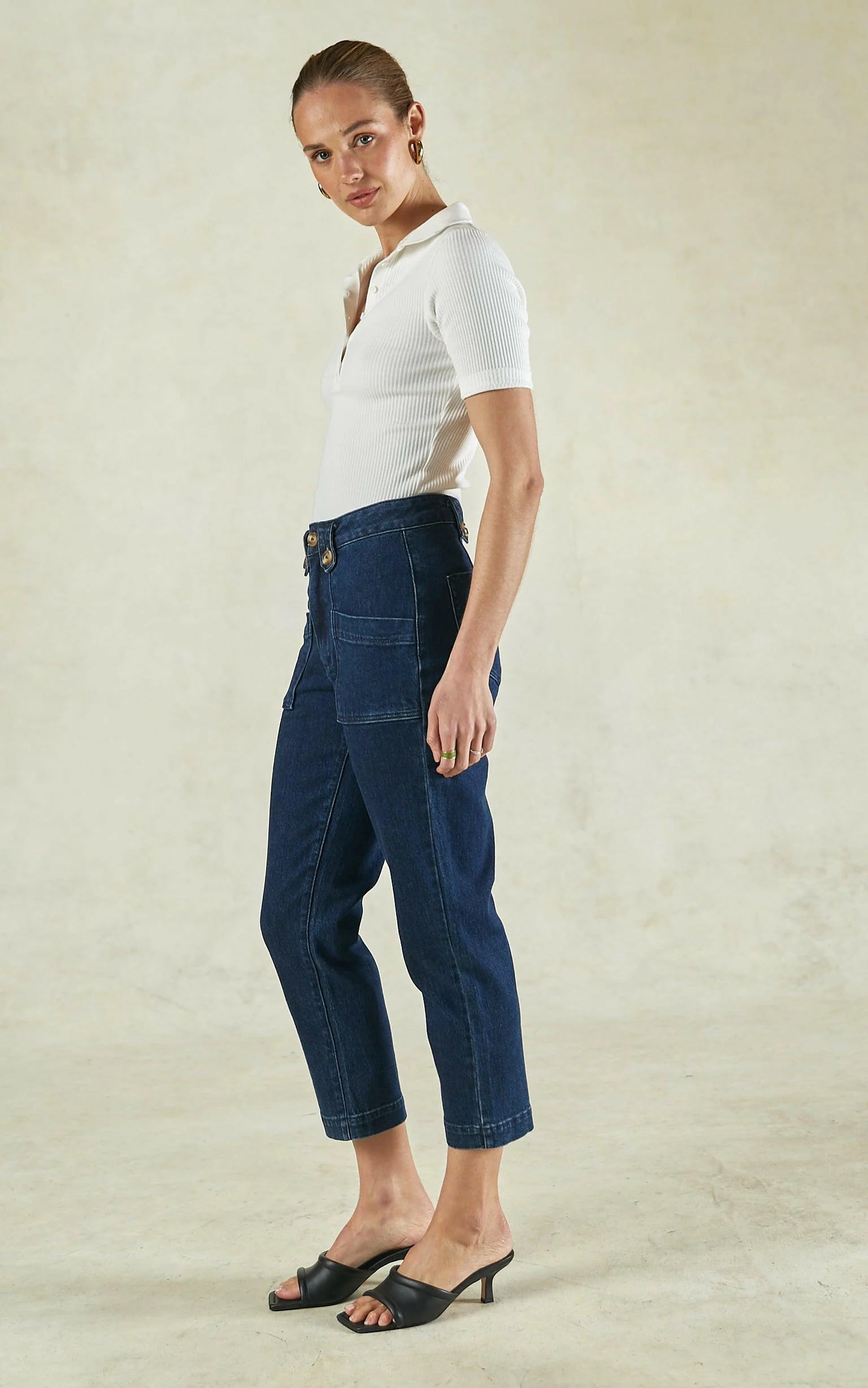 Dricoper | Stella Indigo Trouser