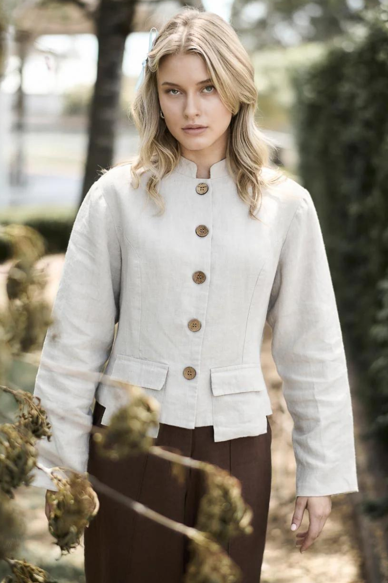 Eadie Lifestyle | Benny Linen Jacket