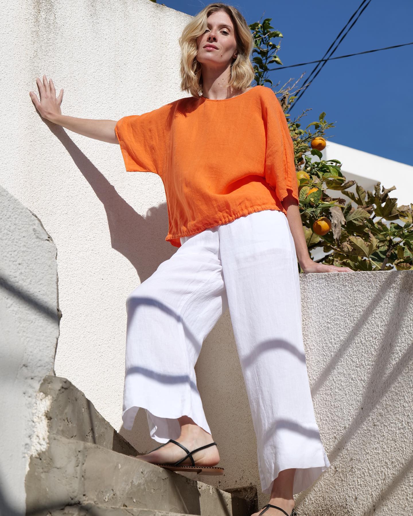 Elemente Clemente | Abigi Shirt | Orange