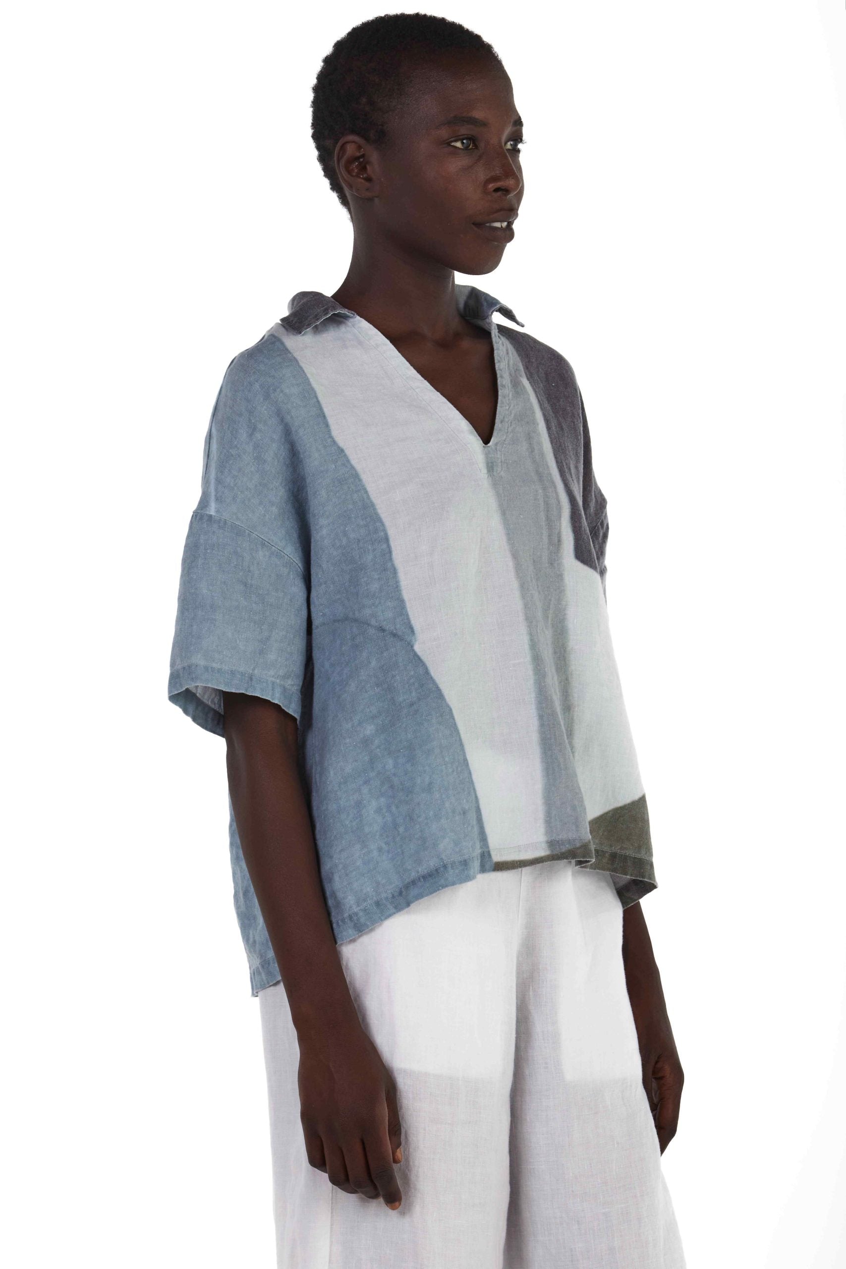 Elemente Clemente | Kitui Shirt | Crystal Blue