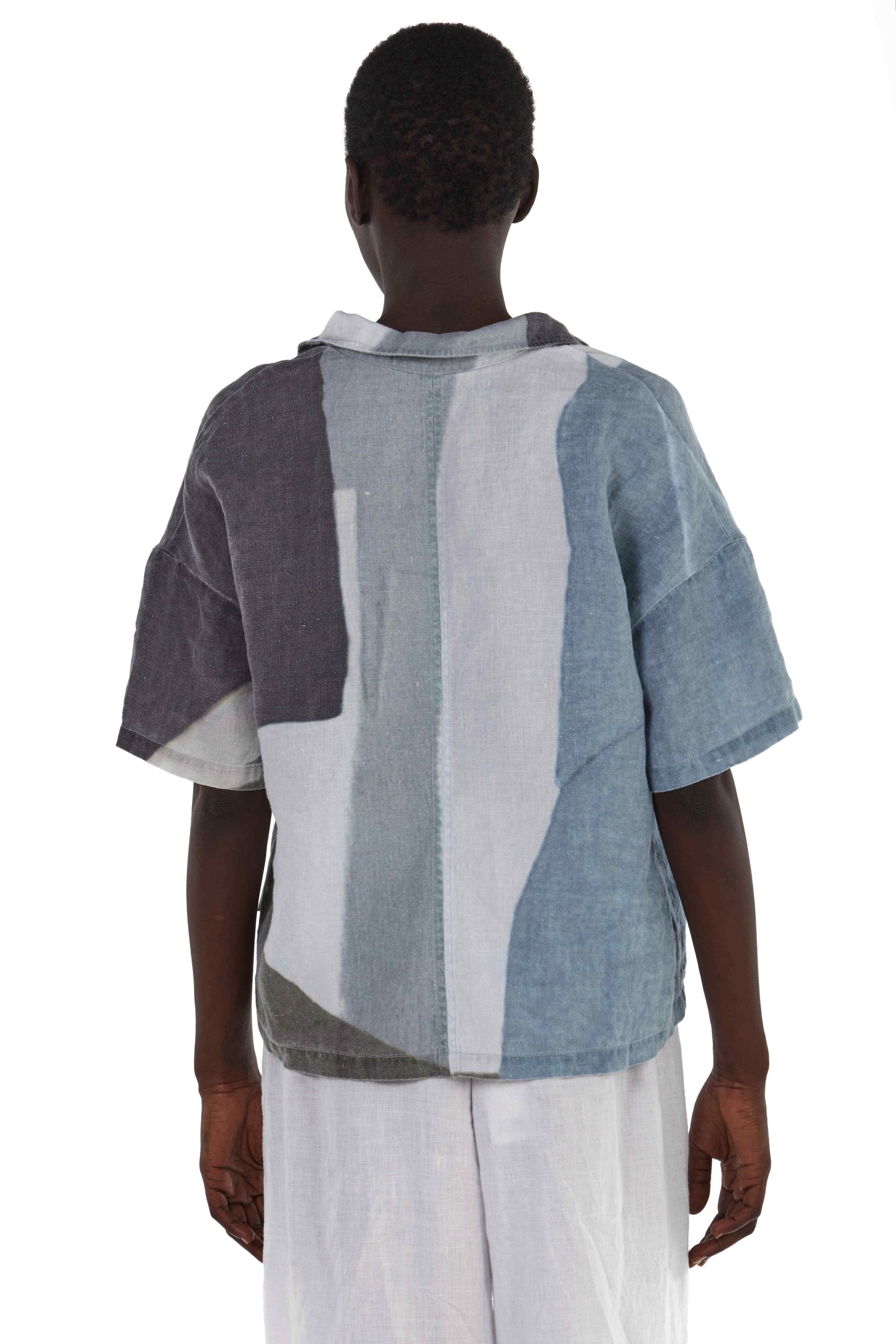 Elemente Clemente | Kitui Shirt | Crystal Blue