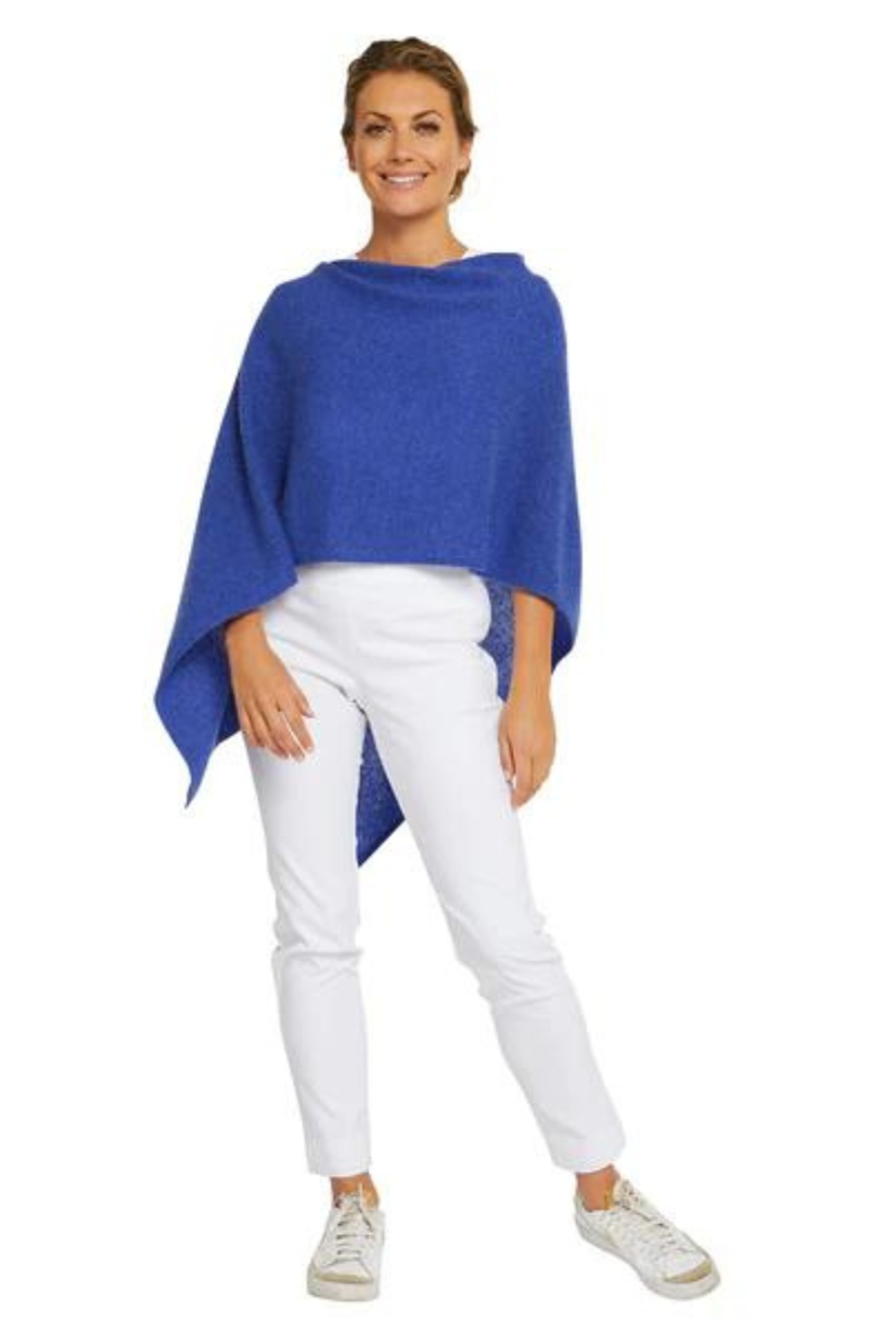 Esperance & Co - Cashmere Topper - Blueberry