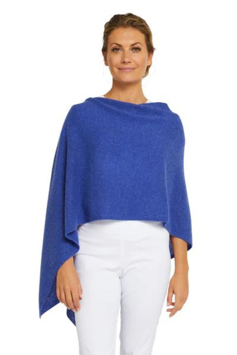 Esperance & Co - Cashmere Topper - Blueberry