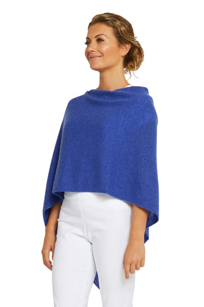 Esperance & Co - Cashmere Topper - Blueberry