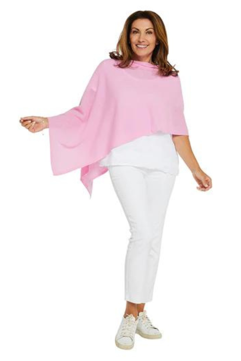 Esperance & Co - Cashmere Topper - Glam Pink