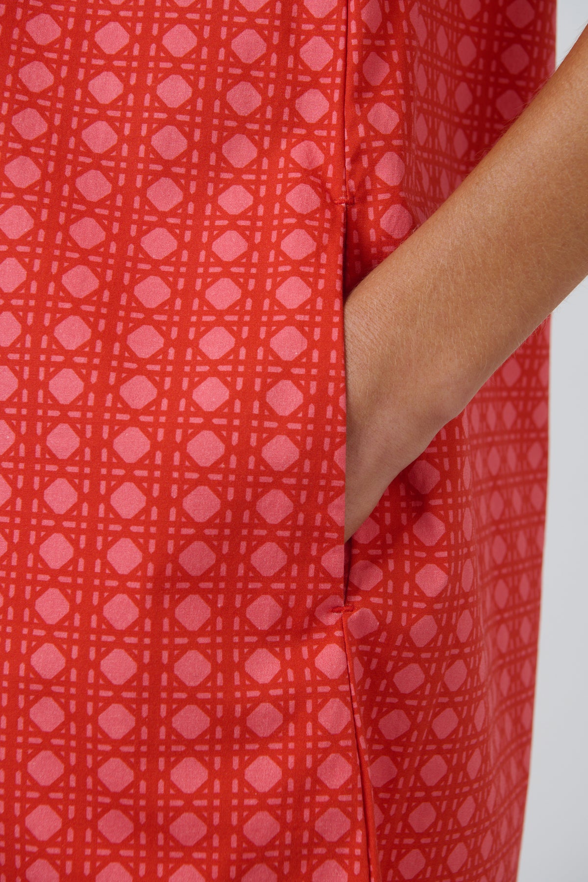 Naturals | Poplin Dress | Cannage
