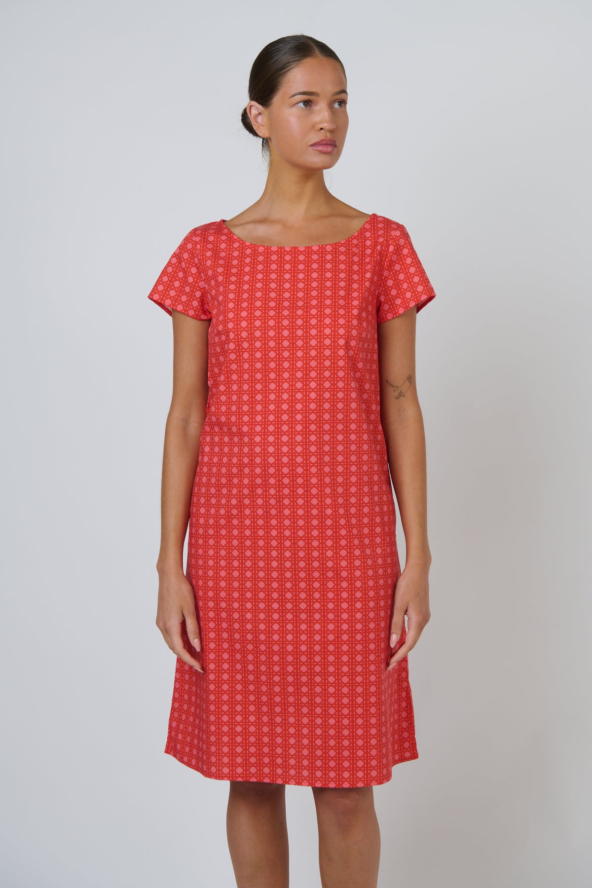 Naturals | Poplin Dress | Cannage