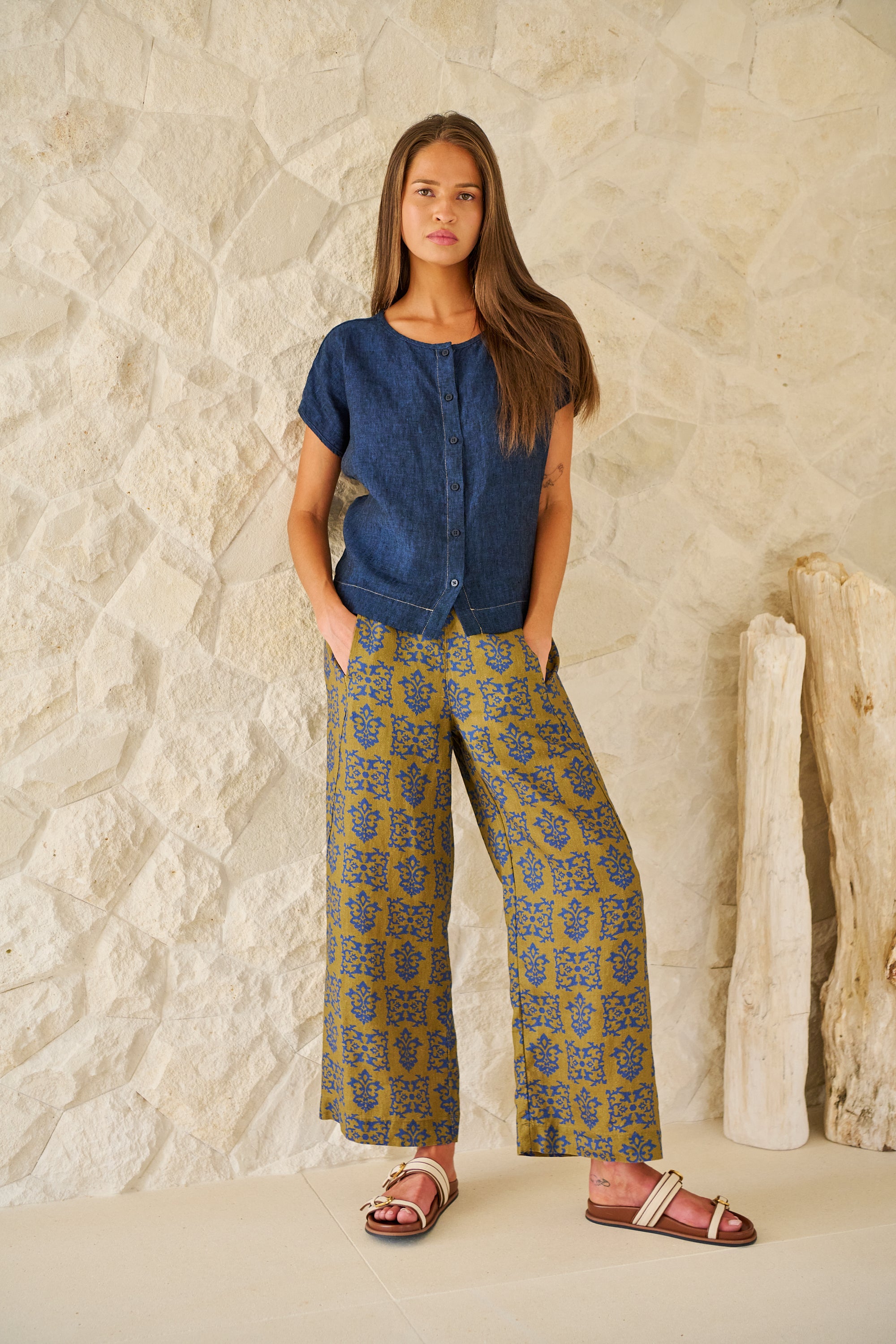 Naturals | Linen Pants | Motif