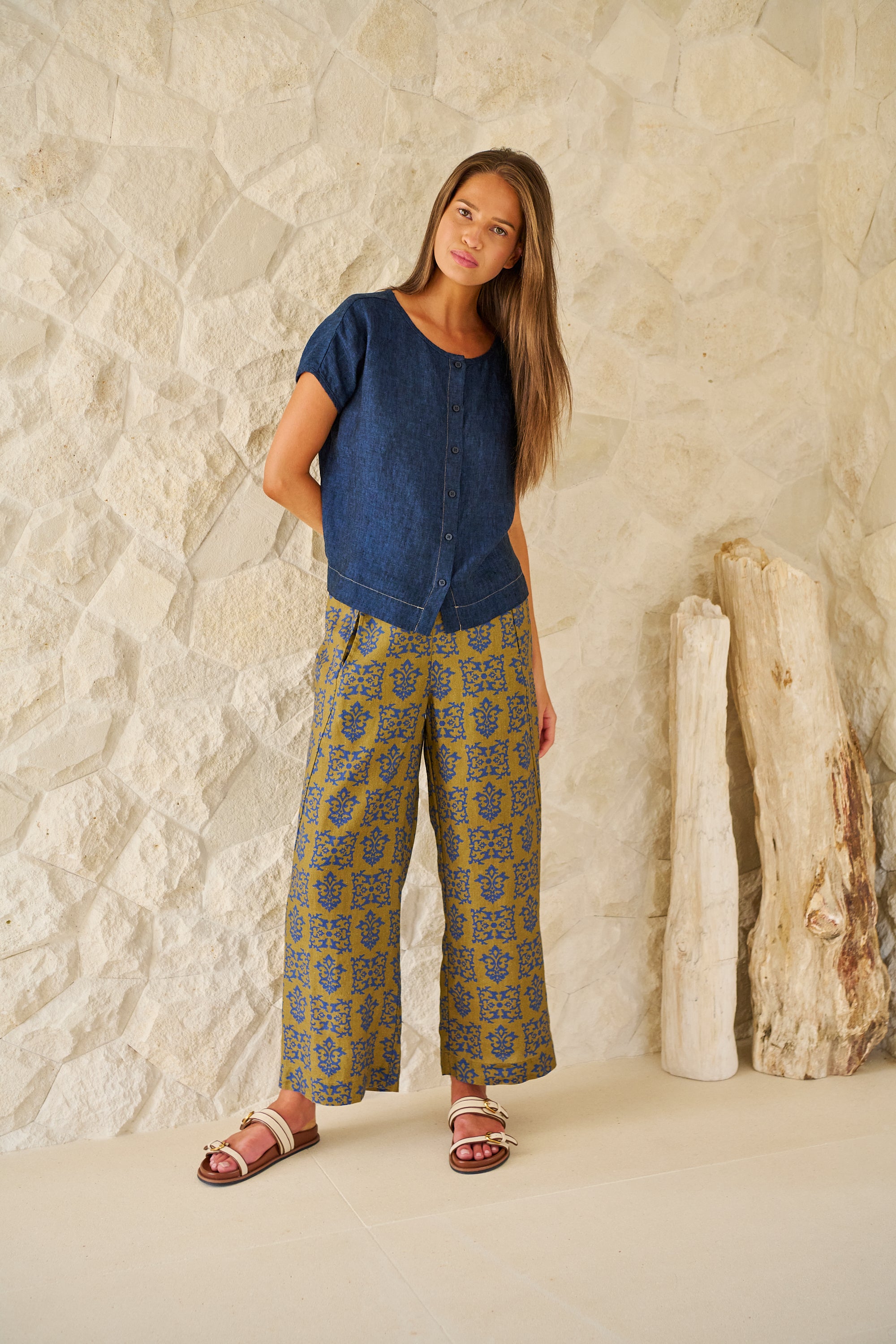 Naturals | Linen Pants | Motif