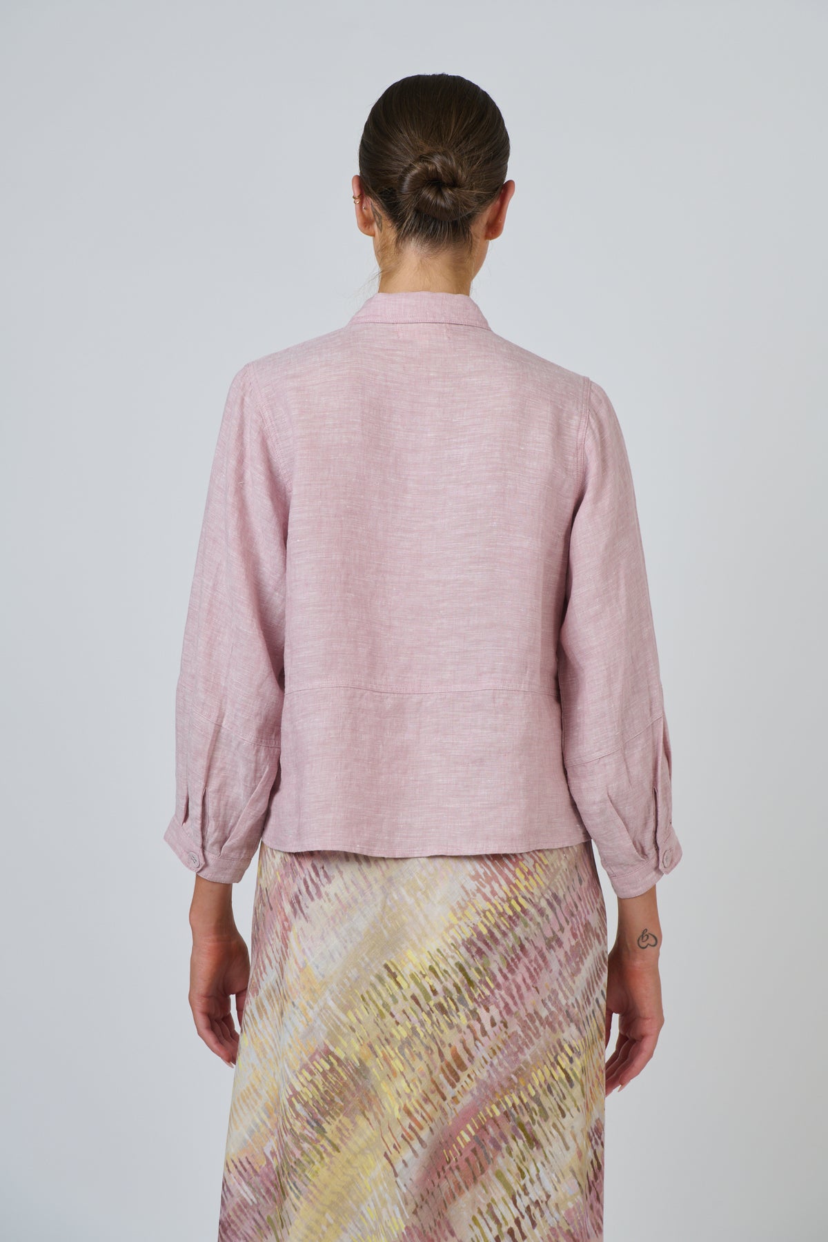 Naturals | Linen Jacket | Radish