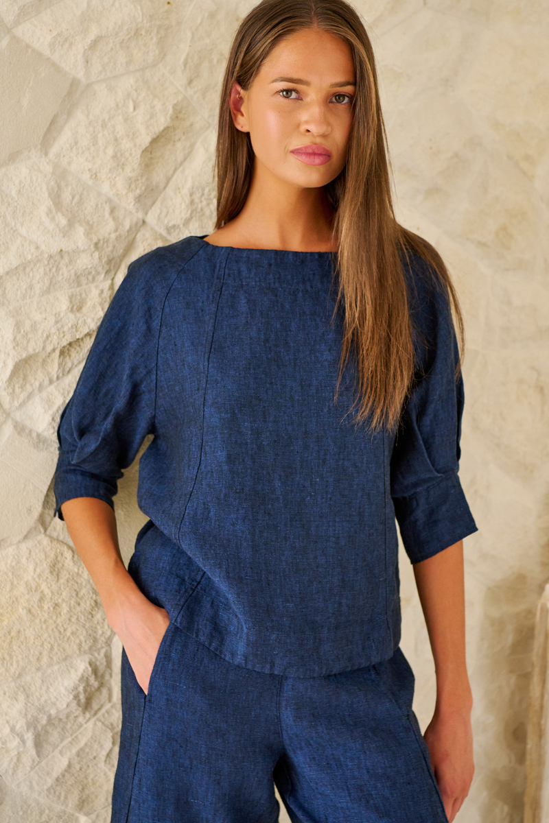 Naturals | Linen Top | Eclipse