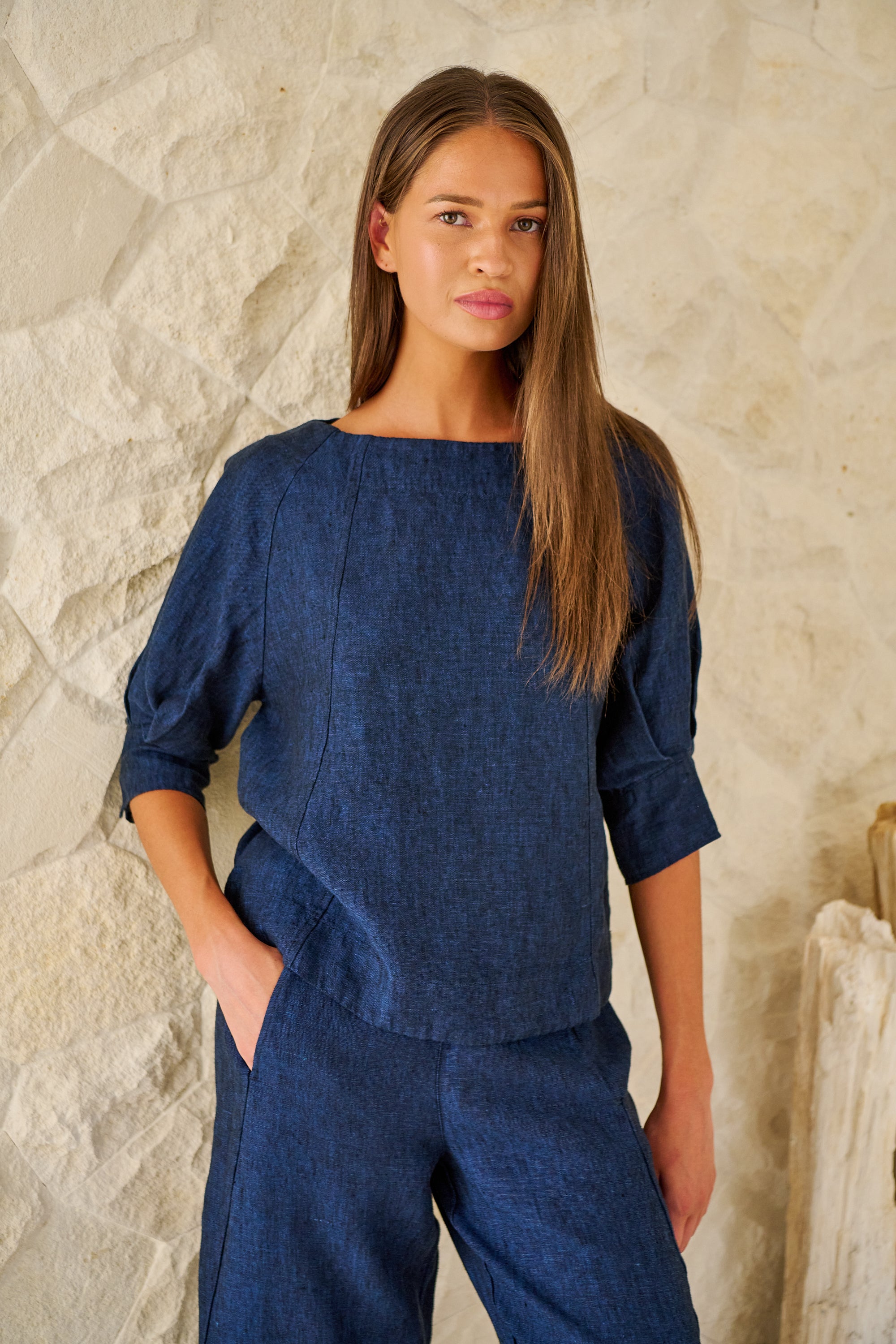 Naturals | Linen Top | Eclipse