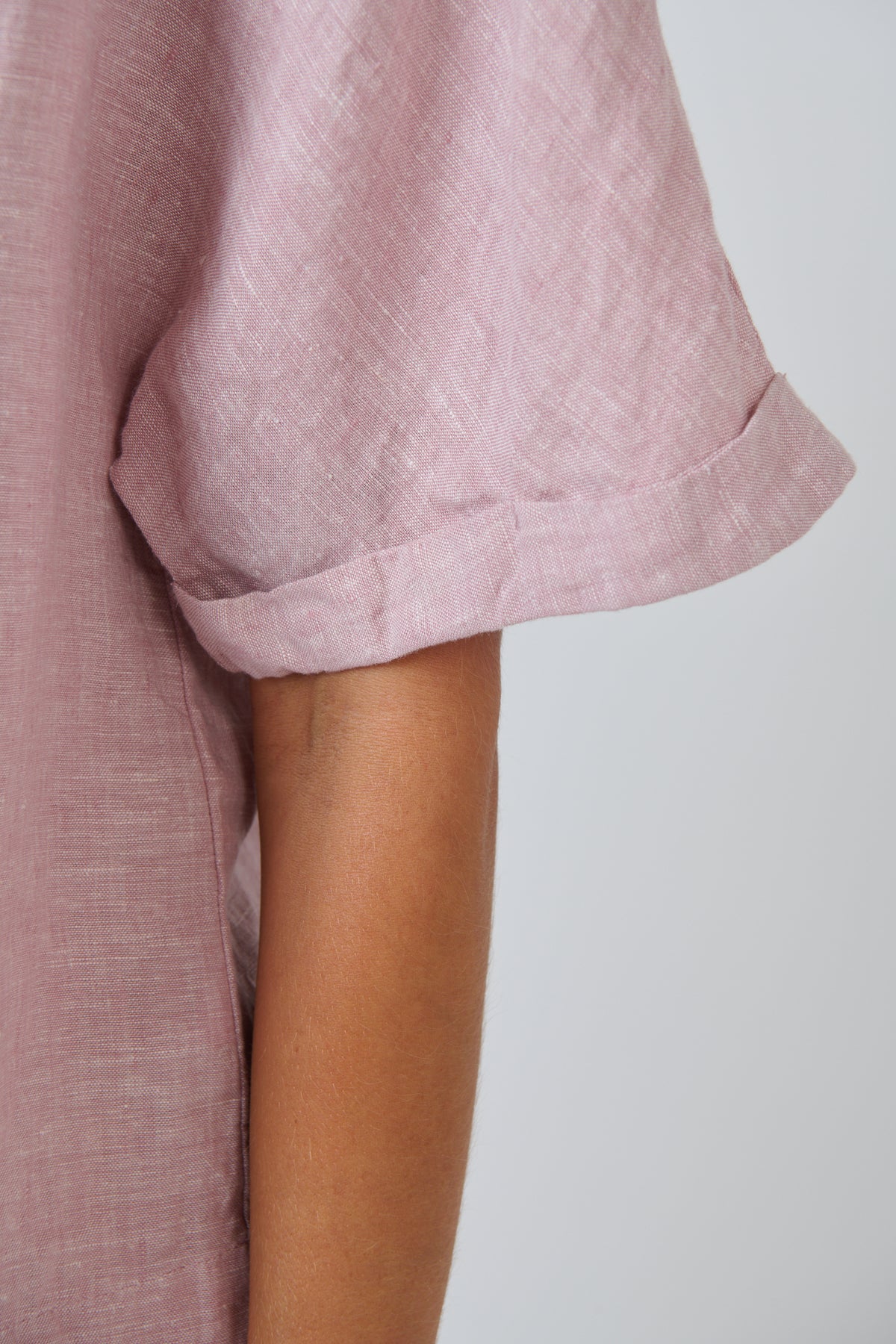 Naturals | Linen Top | Radish