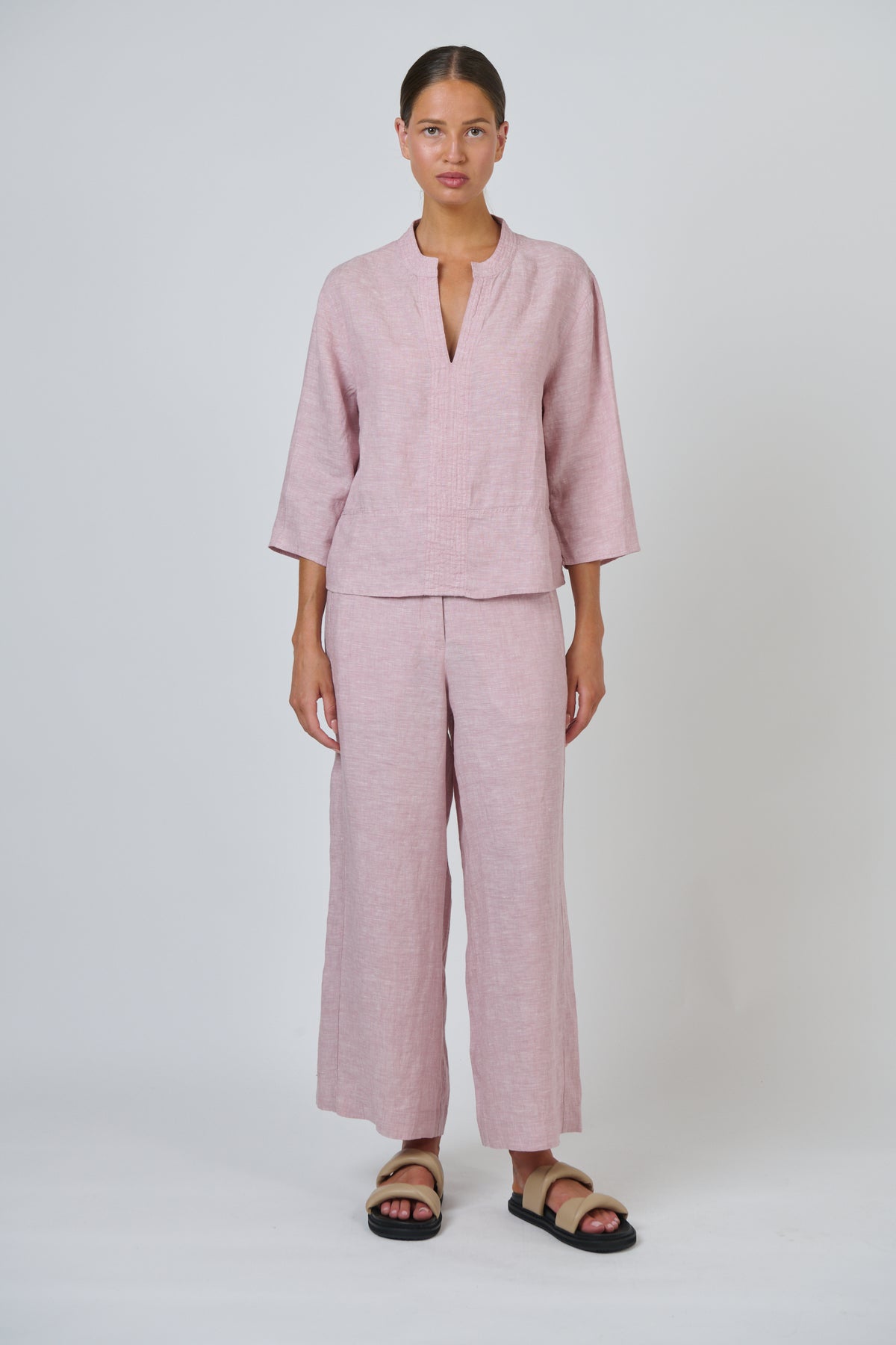 Naturals | Linen Pants | Radish