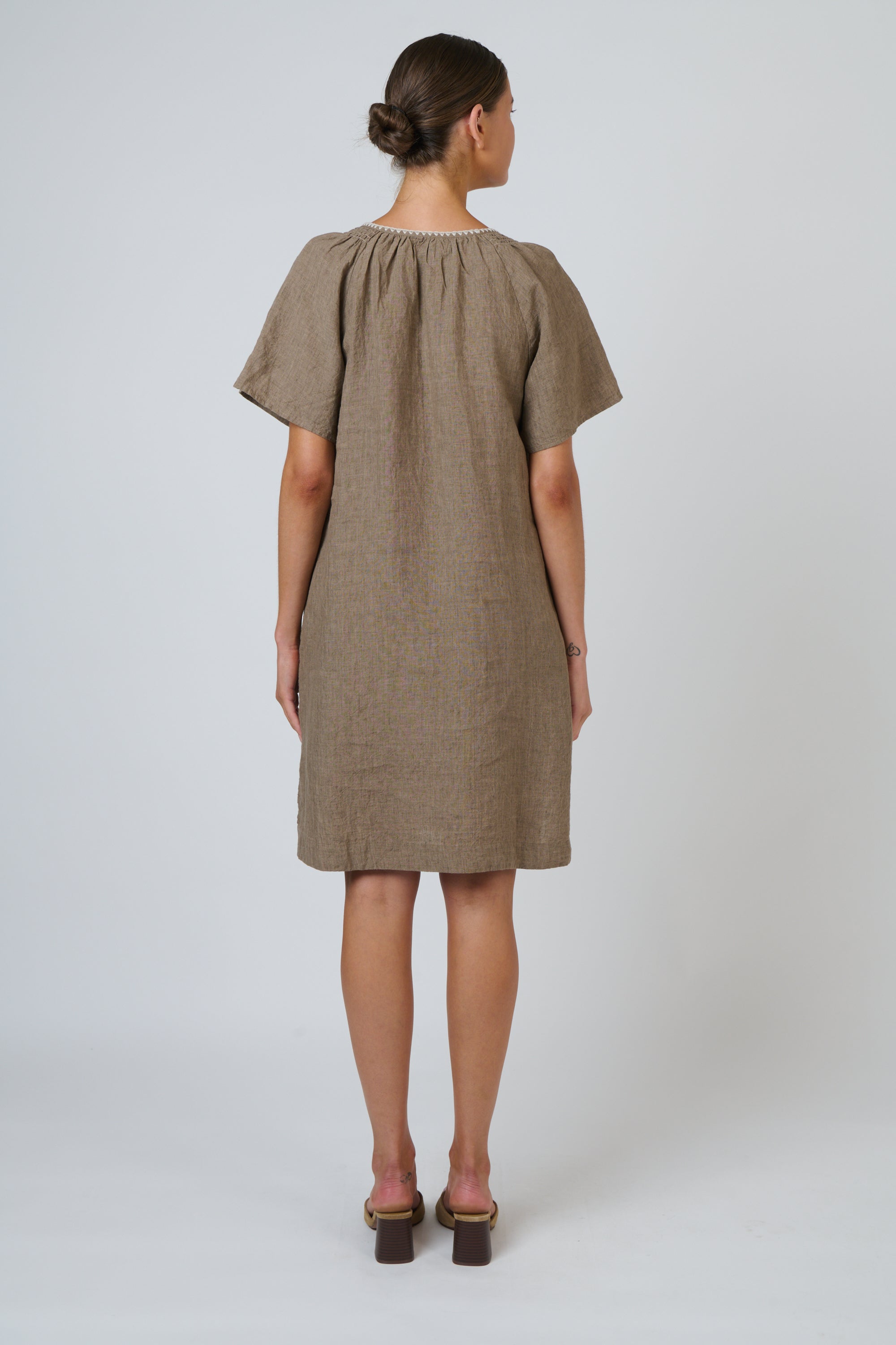 Naturals | Linen Dress | Agate