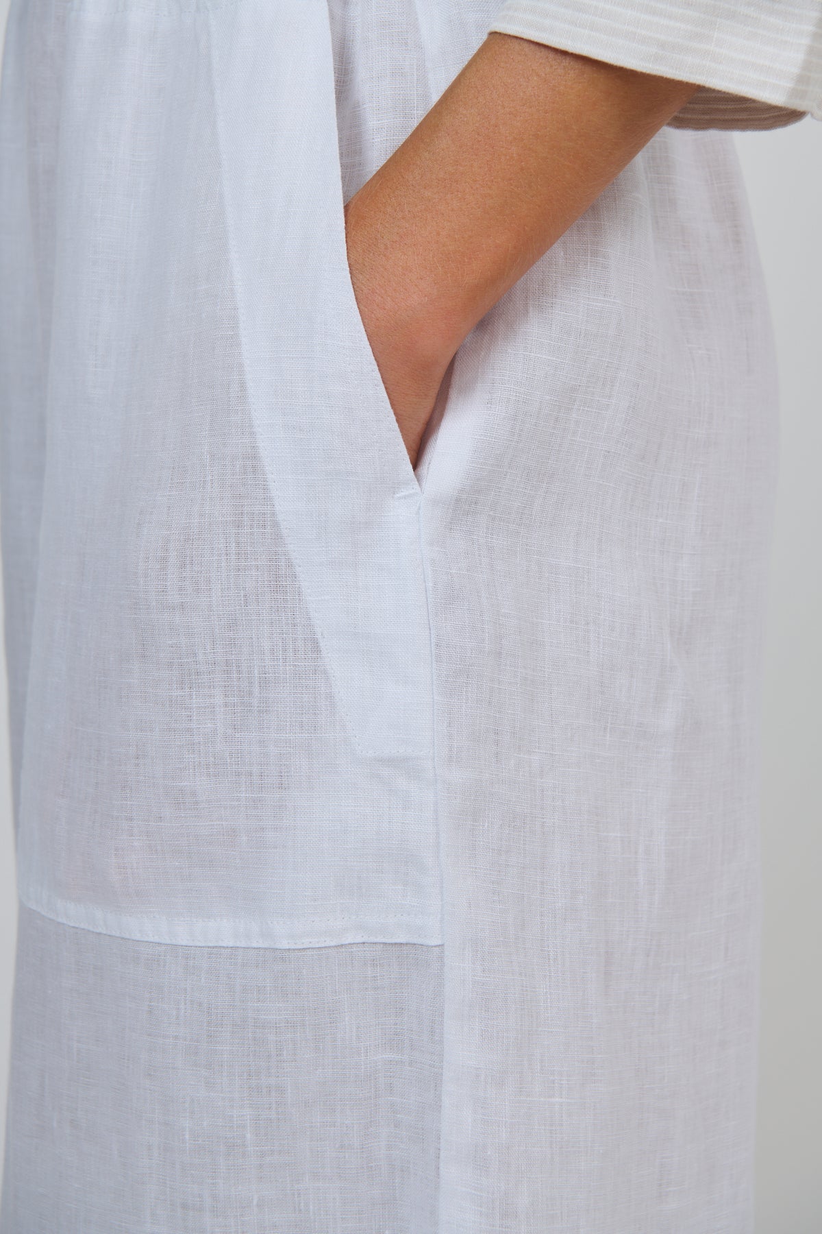 Naturals | Linen Pants | White