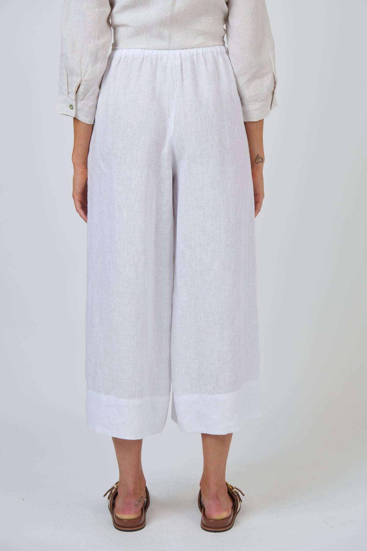Naturals | Linen Pants | White