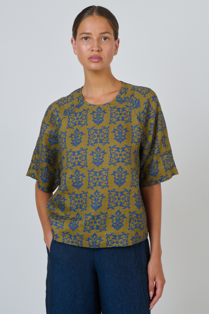 Naturals | Linen Top | Motif