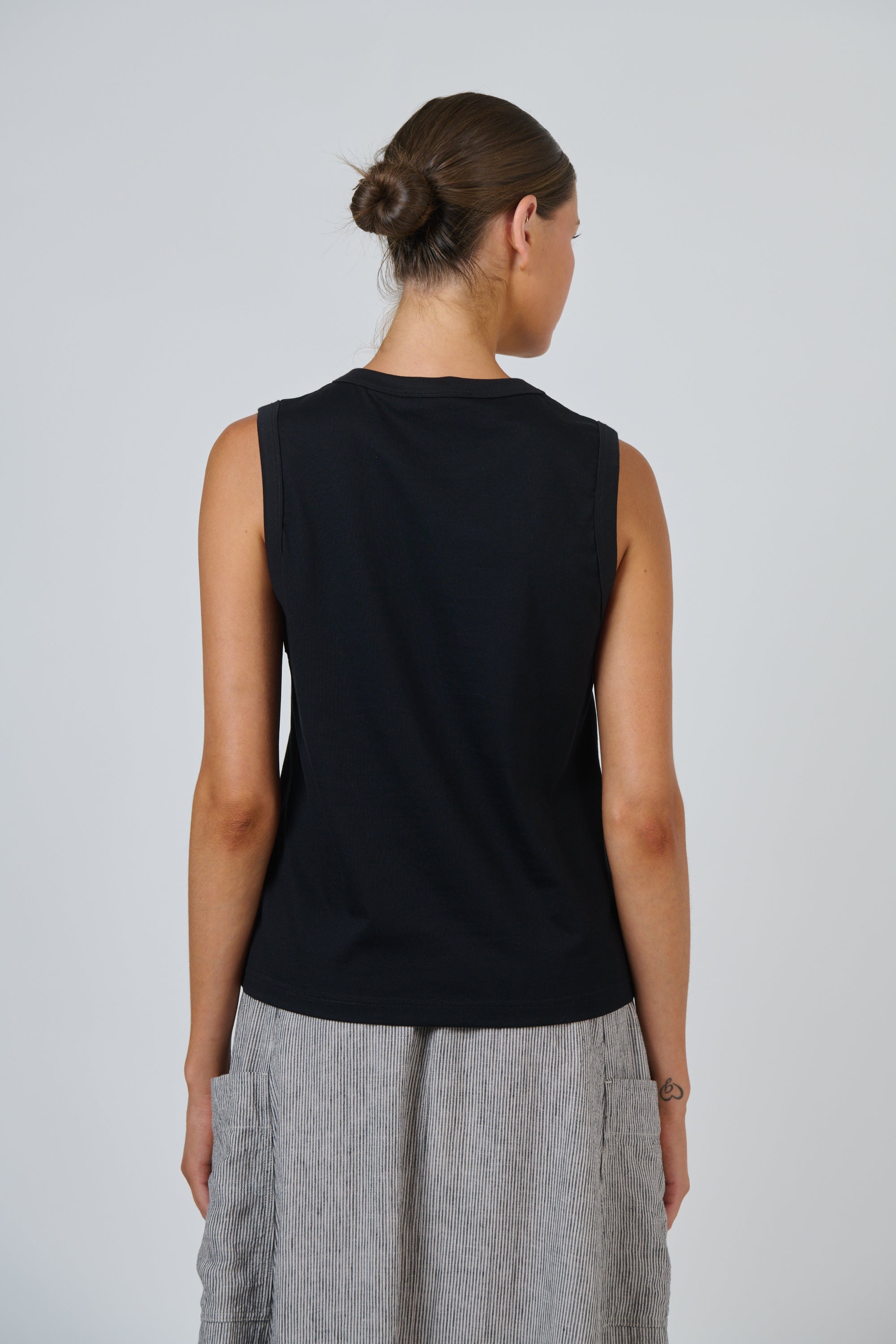 Naturals | Cotton Top | Black